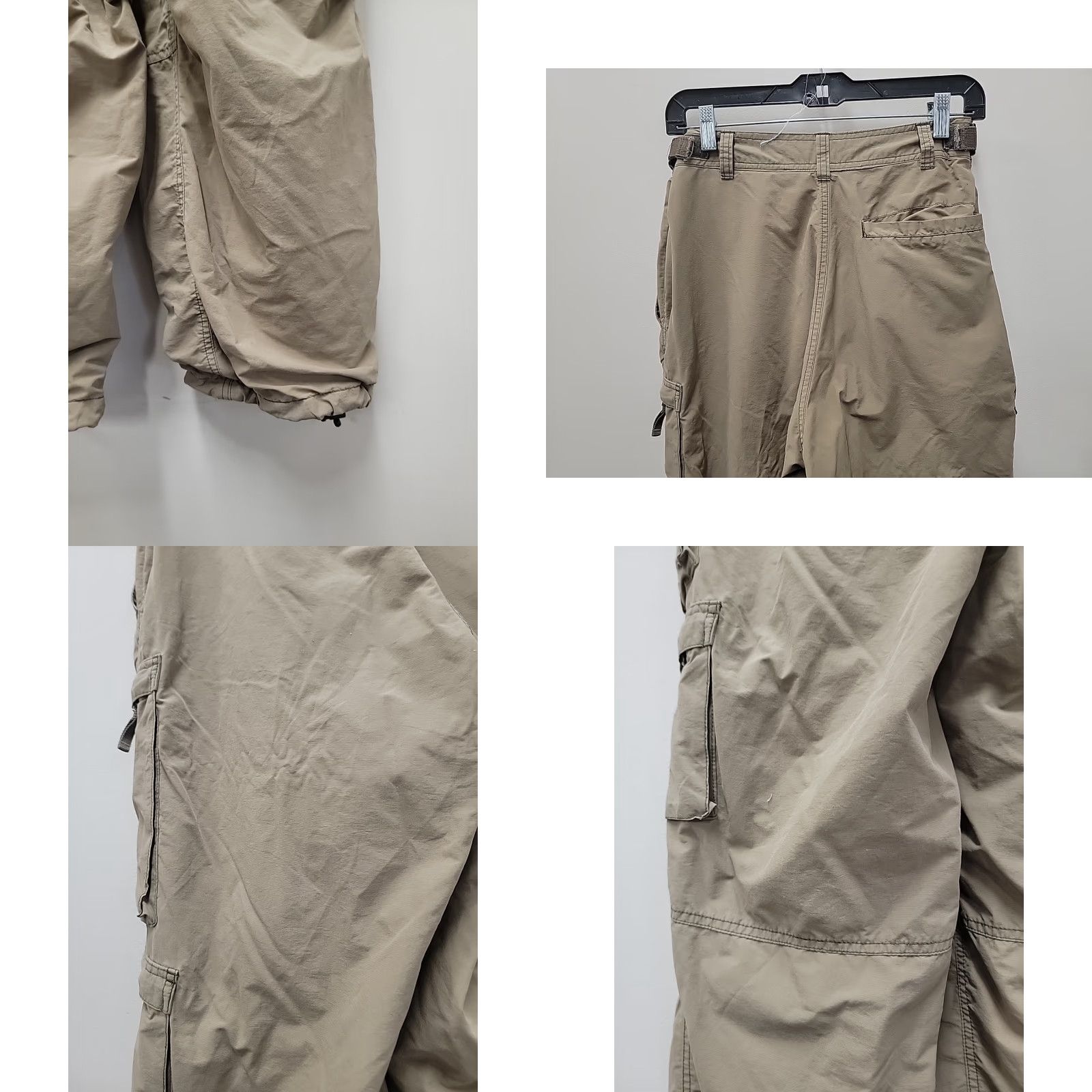 Abercrombie & Fitch VINTAGE Abercrombie & Fitch Cargo Utility Pants Mens S Khaki Cargo Mens Small 34x31 Size US 29 - 8 Thumbnail