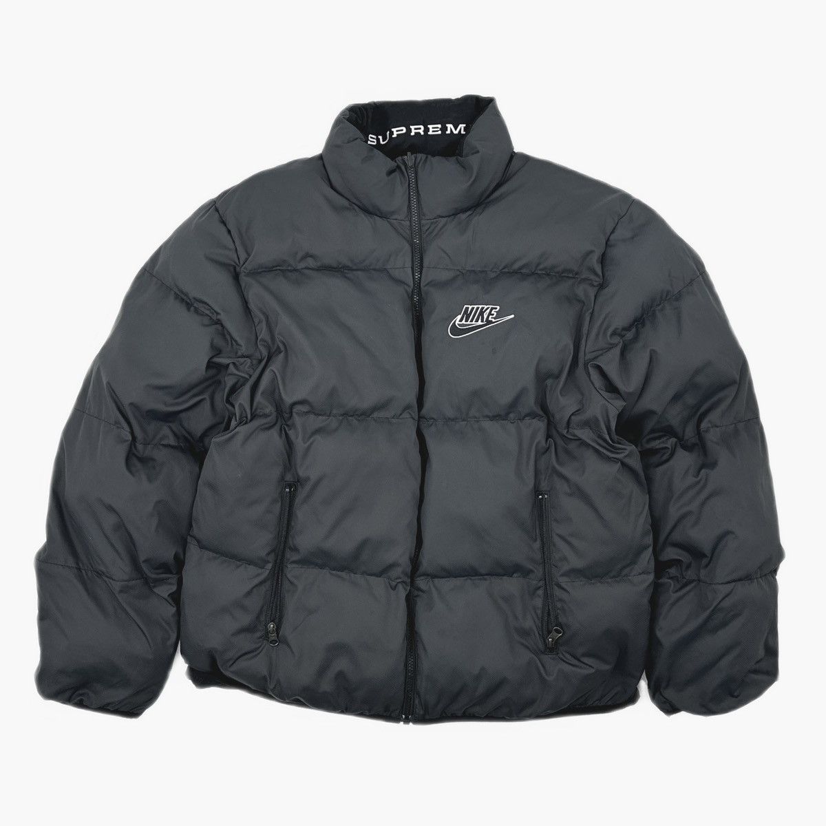 Supreme Supreme SS21 Nike Logo Reversible Puffy Jacket Size US L / EU 52-54 / 3 - 1 Thumbnail