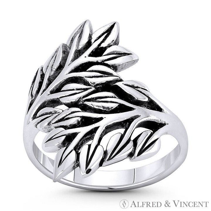 Other Branch & Leaf Design Garden Lover Charm Ring Size 6 Size ONE SIZE - 1 Preview