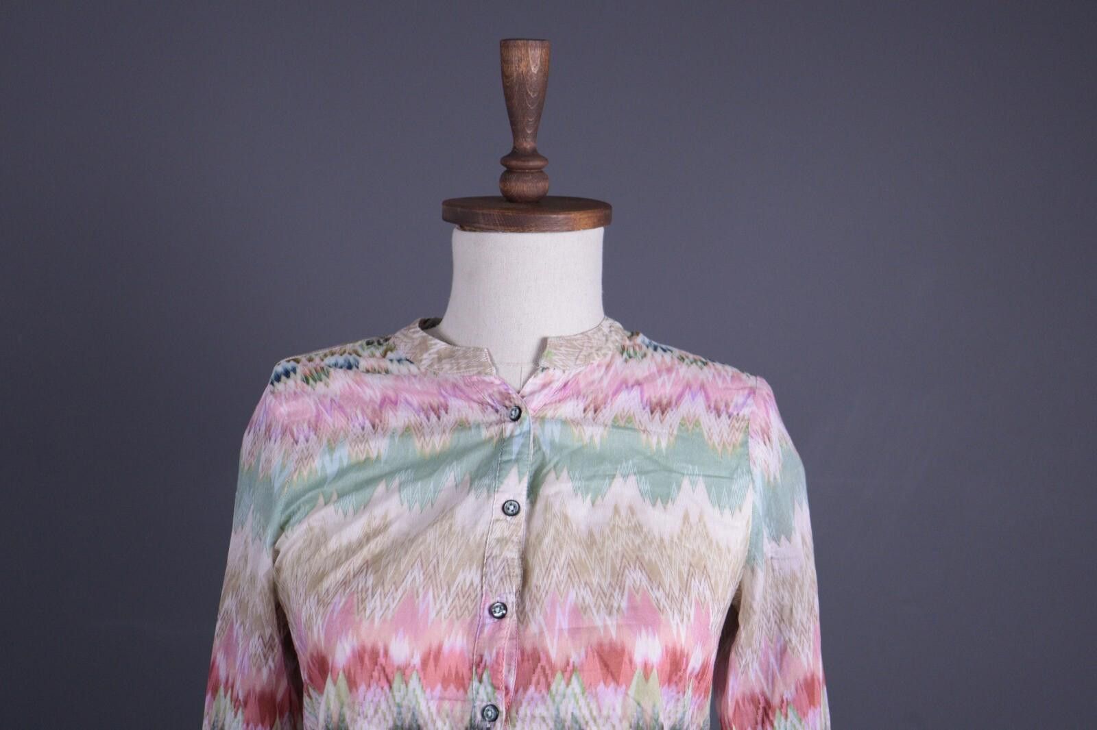 Heliot Emil Emily Van Den Bergh Multicolor Aztec Blouse Shirt Size 36 Size M / US 6-8 / IT 42-44 - 2 Thumbnail