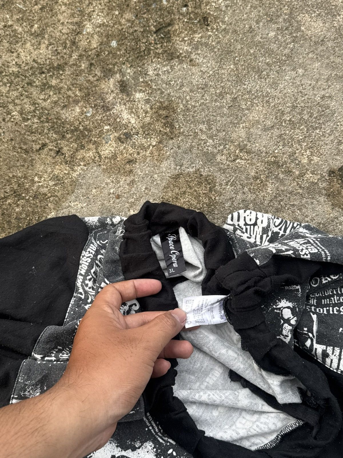Hysteric Glamour Sarouel Sweatpants Space Opera Japanese Junya styled Size US 34 / EU 50 - 8 Thumbnail