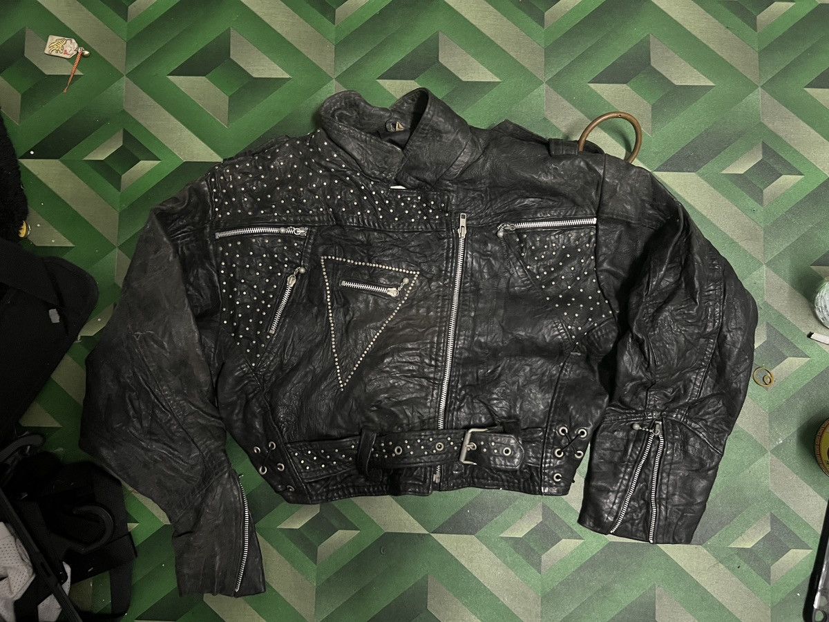 Designer × Le Grande Bleu (L.G.B.) × Seditionaries Leather Jacket DECK HAND By WHITEBOYS Size US M / EU 48-50 / 2 - 1 Thumbnail