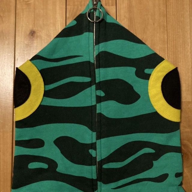 Bape BAPE Green Fish Full Zip Hoodie a bathing ape NIGO Size US L / EU 52-54 / 3 - 5 Thumbnail