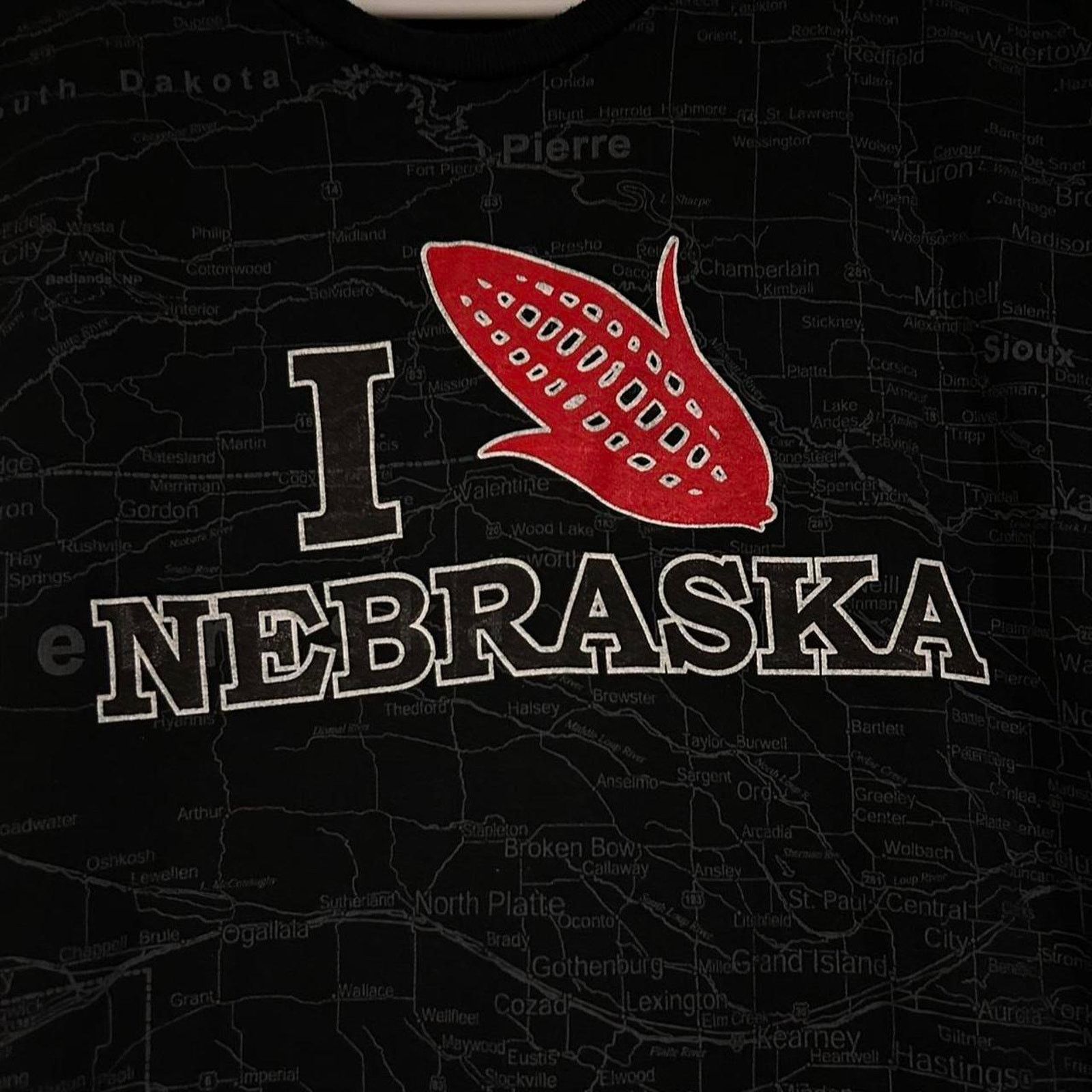 Other I Love Nebraska Corn AOP Map Shirt Size US XXL / EU 58 / 5 - 2 Thumbnail