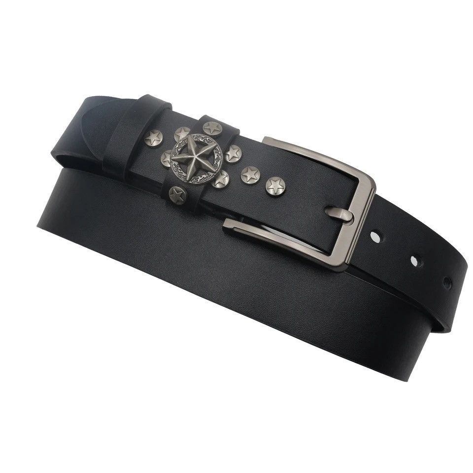 Vintage Studded Belt Punk Round Nail Rivet Luxury Size ONE SIZE - 3 Thumbnail