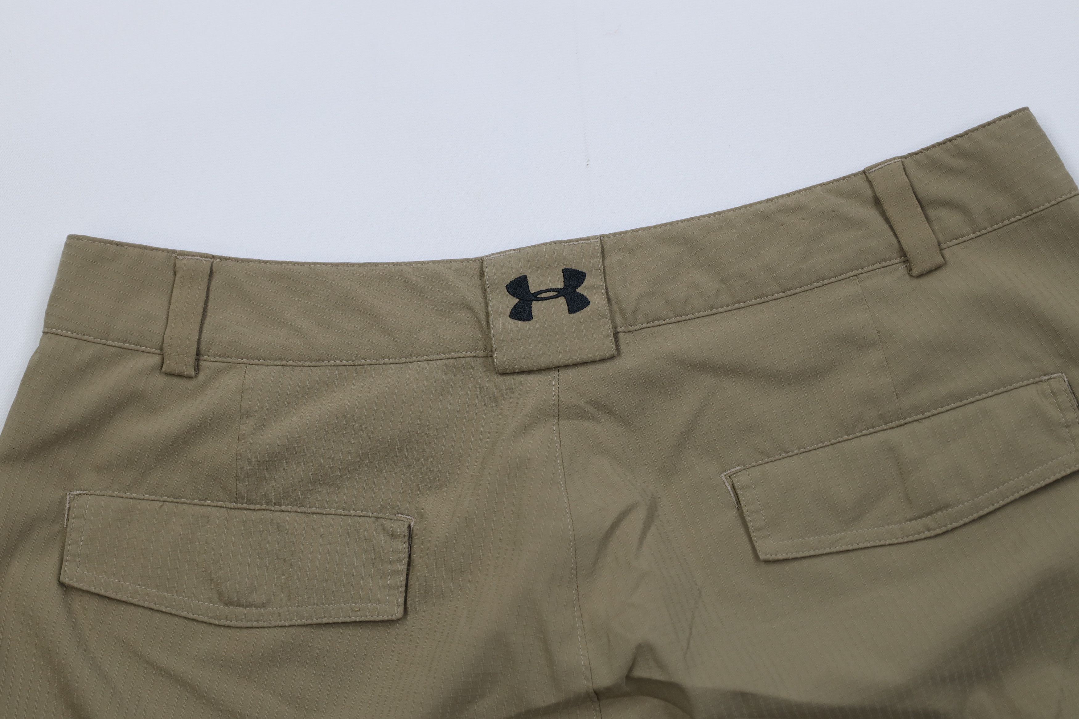Under Armour Under Armour Tactical Ripstop Cargo Shorts Beige Khaki Brown Size US 34 / EU 50 - 9 Thumbnail