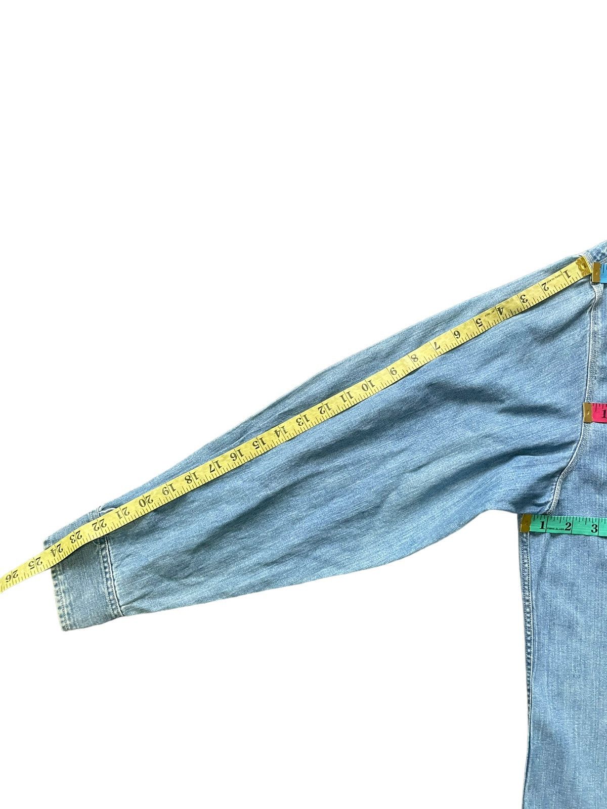 Designer Vintage DKNY Denim Shirt Size US XL / EU 56 / 4 - 10 Thumbnail