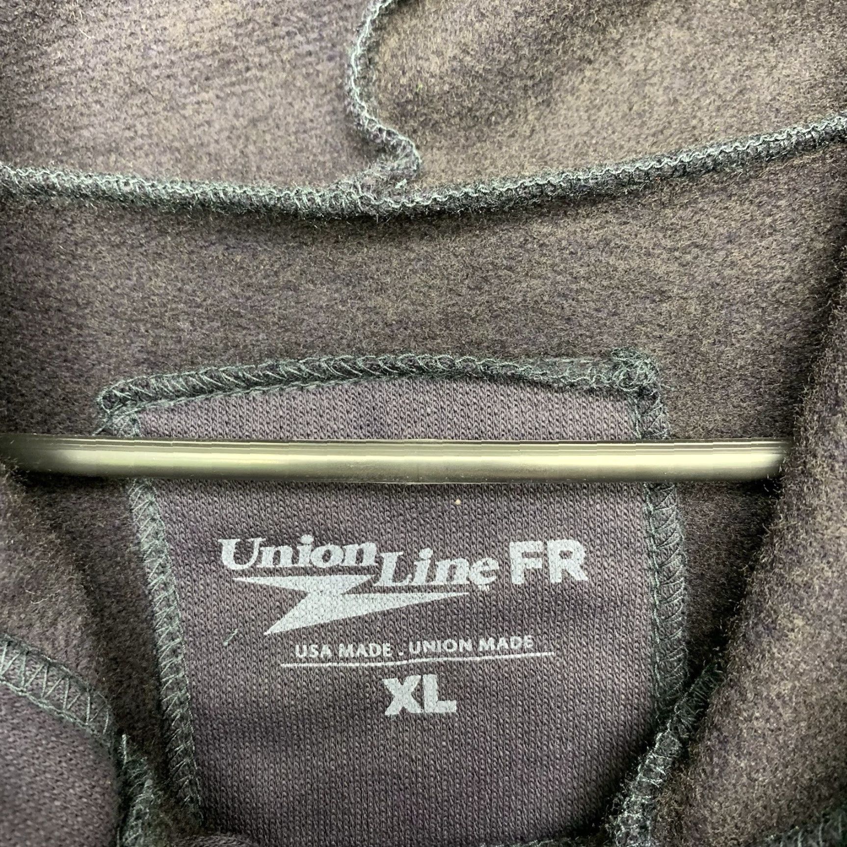 Vintage VINTAGE Union Line Jacket Mens XL FR Fire Resistant Heavy Duty Hoodie Arc Rating Work Size US XL / EU 56 / 4 - 4 Thumbnail