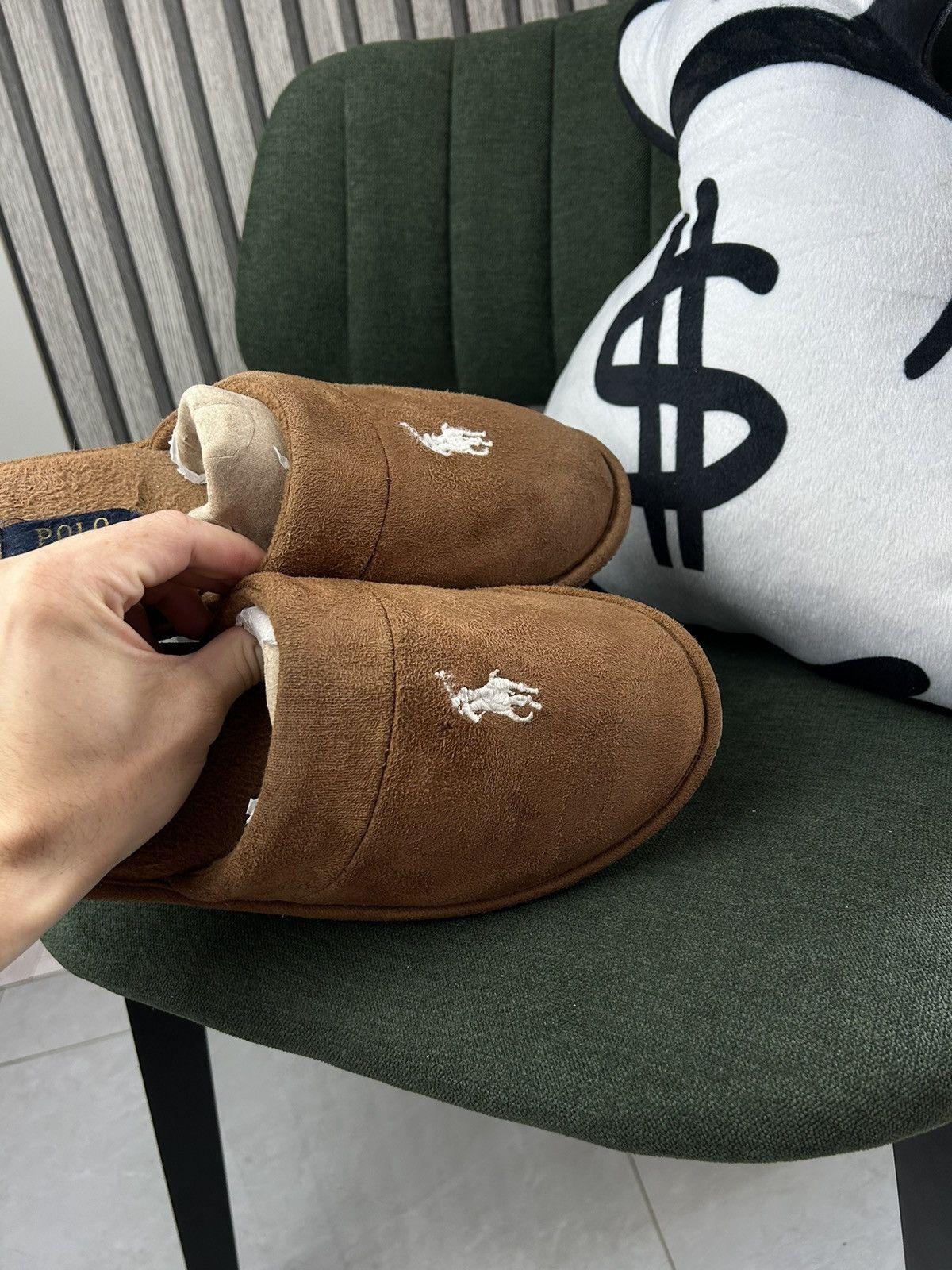 Polo Ralph Lauren POLO RALPH LAUREN READE SCUFF Size US 10 / EU 43 - 3 Thumbnail
