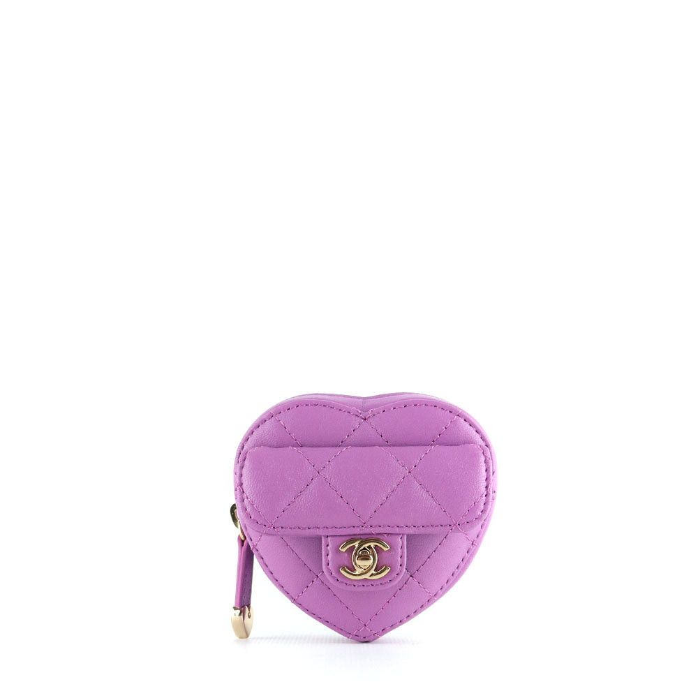 image of Chanel Chanel Wallets Timeless/classique in Purple, Women's