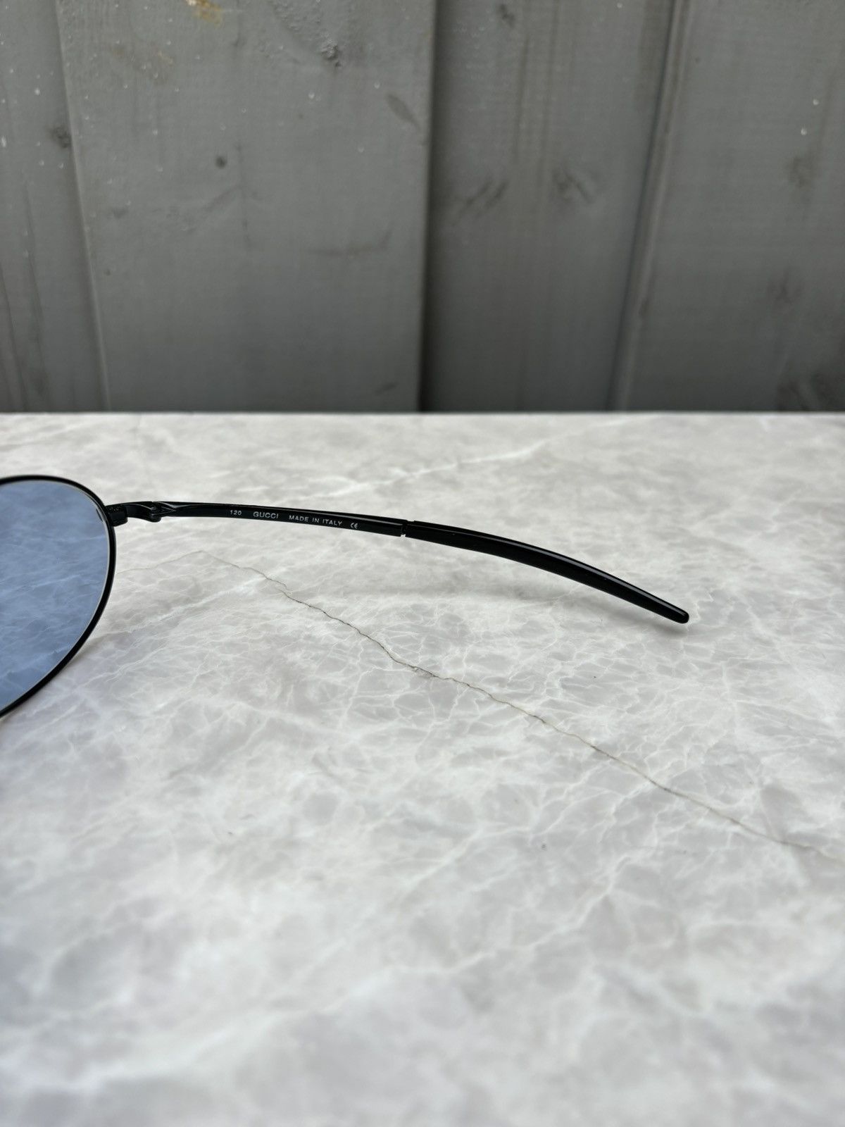 Gucci × Vintage Vintage Gucci Sunglasses GG 1662/S 90s 2000s Y2K Bug Eye Size ONE SIZE - 13 Thumbnail
