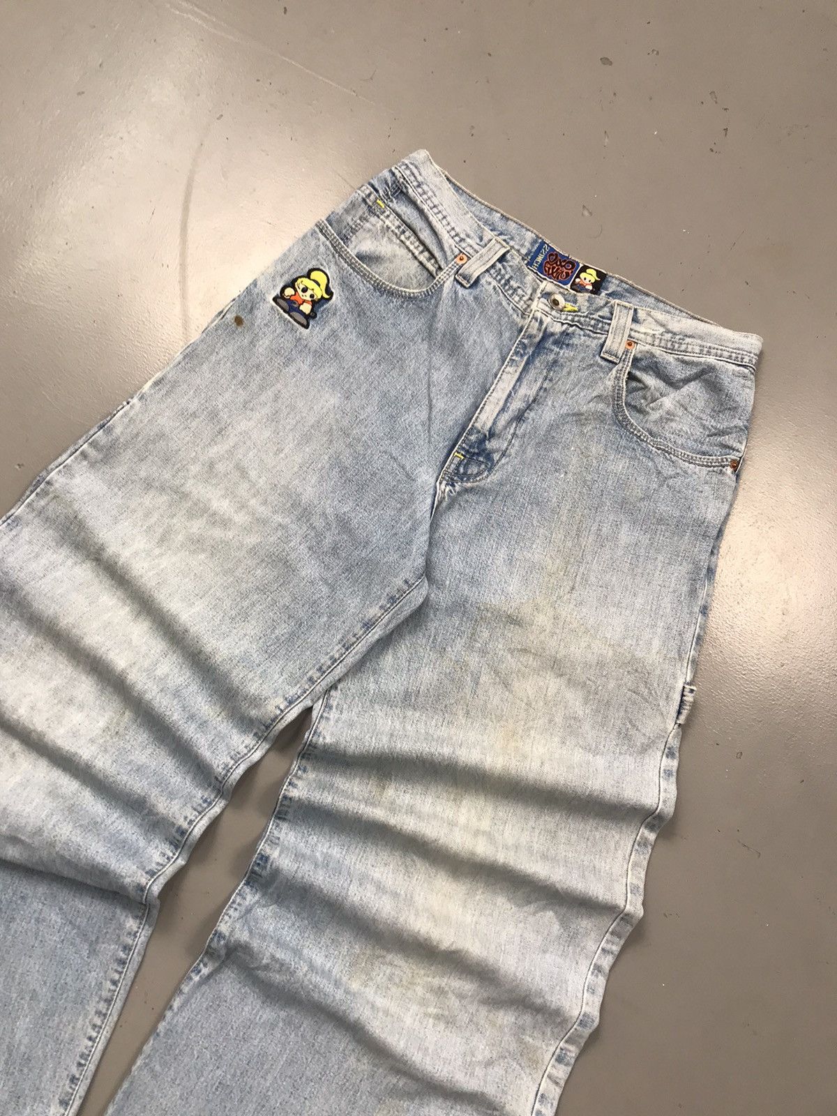 JNCO × Southpole × Vintage Rare vintage Jnco embroidered carpenter denim Size US 29 - 4 Thumbnail