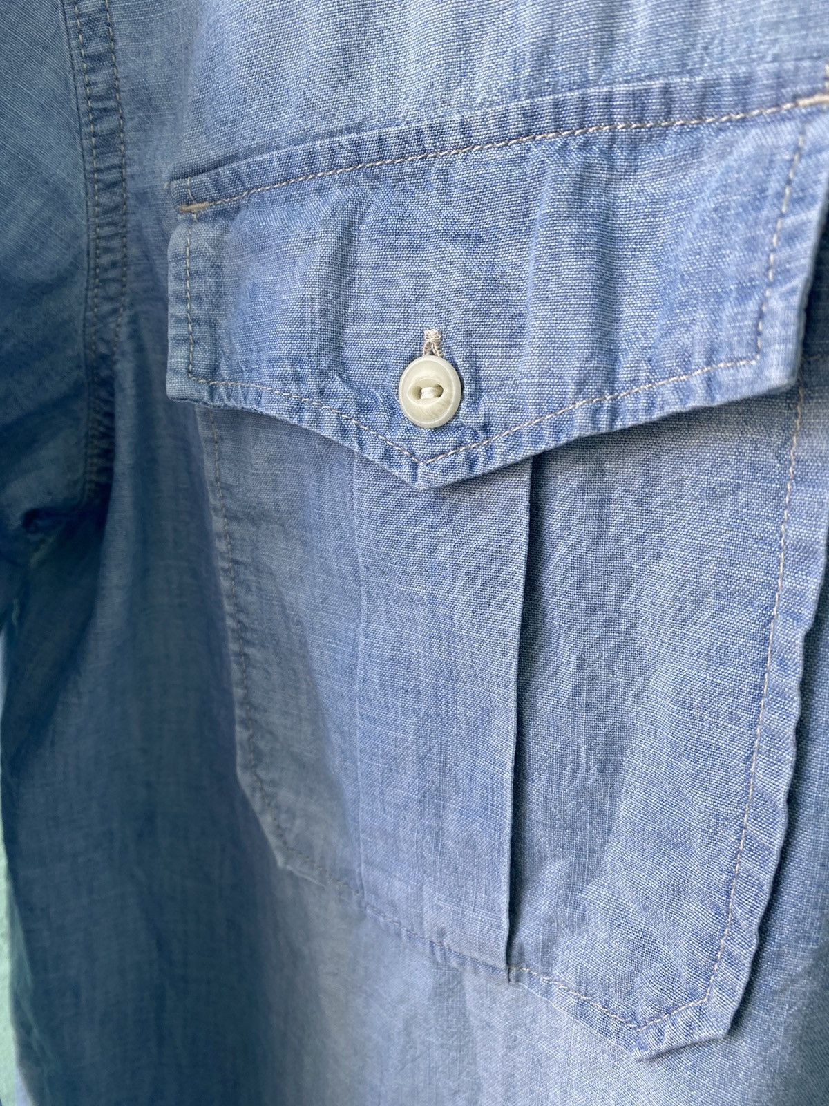 Vintage Ralph Lauren DENIM&SUPPLY Remake Work Shirt Size XL Size US XL / EU 56 / 4 - 4 Thumbnail