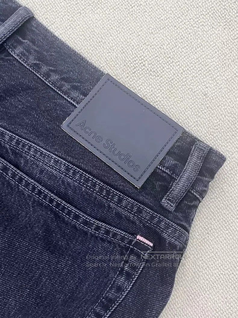 Vintage Acne Studios Black Wide. Size US 32 / EU 48 - 3 Thumbnail