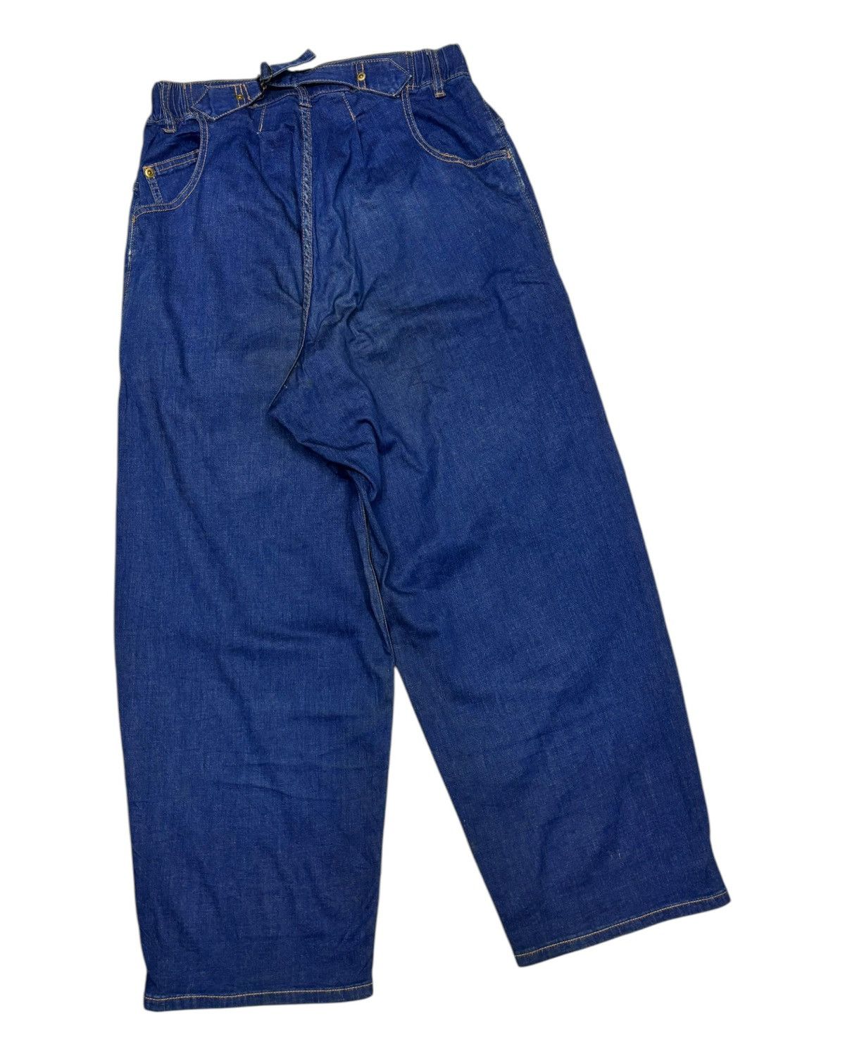Issey Miyake × mercibeaucoup Vintage ISSEY MIYAKE MERCIBEAUCOUP BAGGY DENIM PANTS Size 28" / US 6 / IT 42 - 4 Thumbnail