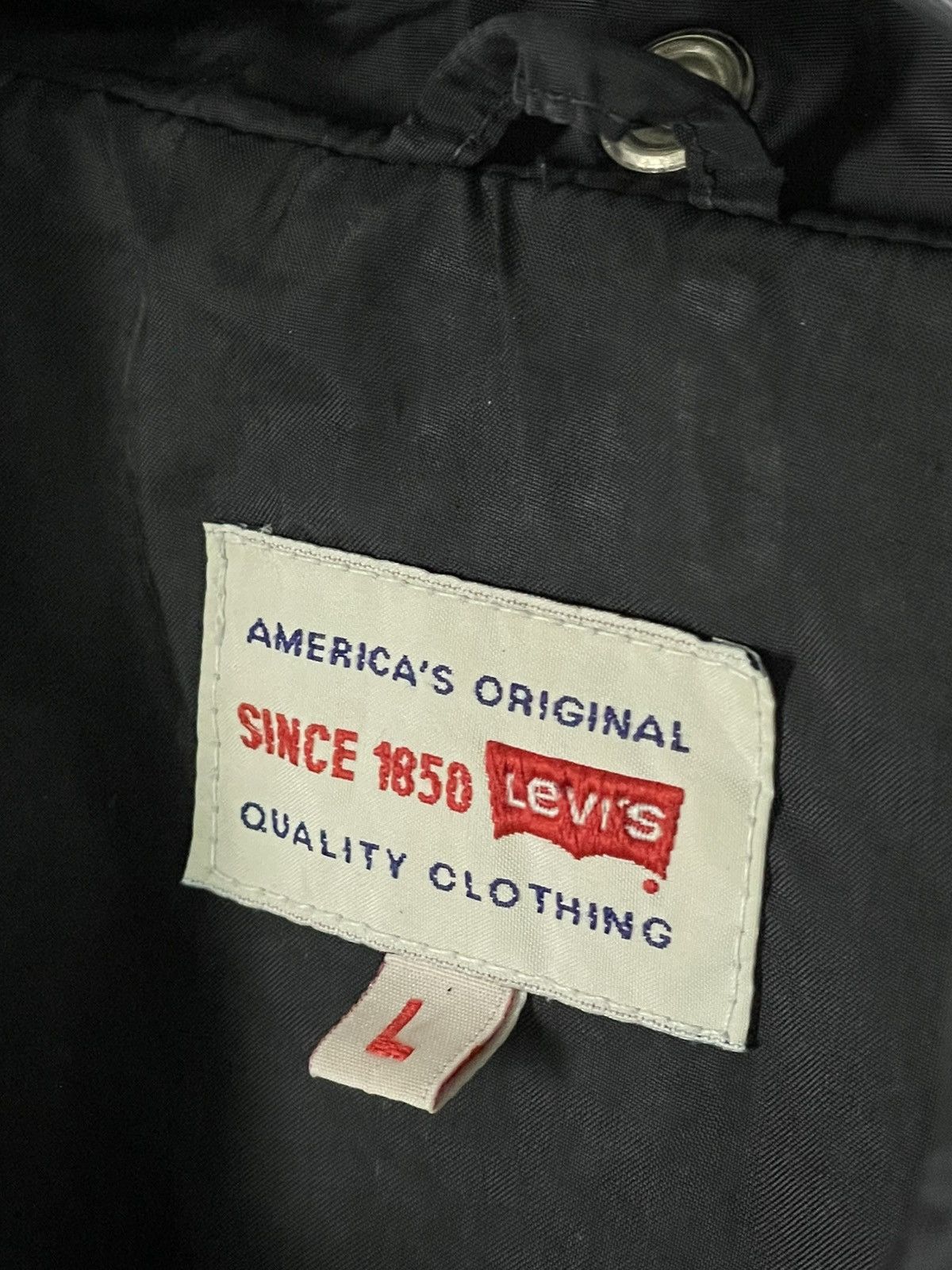 Levi's × Levi's Vintage Clothing Levi's Vintage Archival 90s Coach Worker Nylon Zip Jacket Size US L / EU 52-54 / 3 - 11 Thumbnail