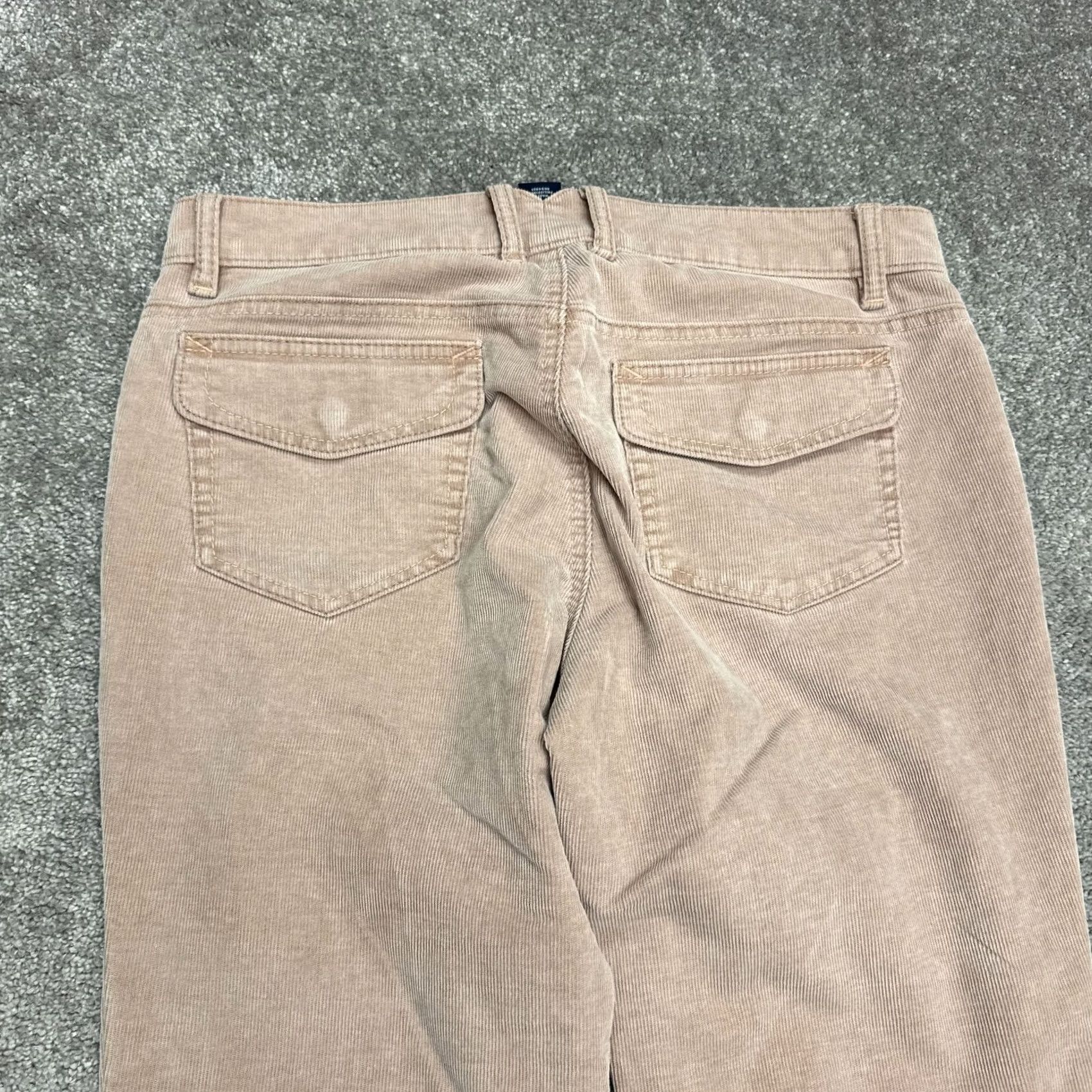 Gap Gap Corduroy Pants Womens 10 Long Pink Mid Rise Stretch Casual Y2K Flared Leg Size 32" / US 10 / IT 46 - 3 Thumbnail
