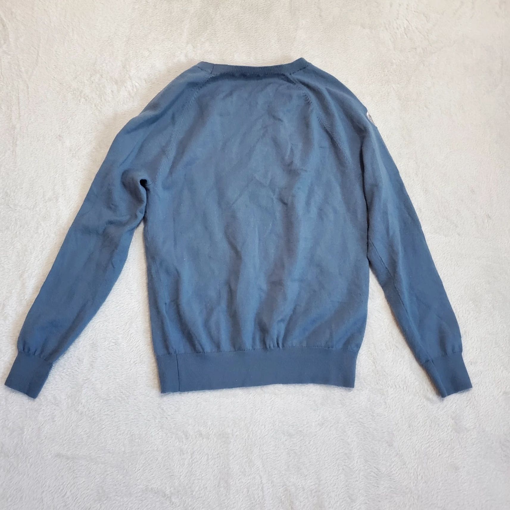 Reiss Reiss Sweater Women S Blue Amelia Embroidered Floral Wool Blend Pullover Jumper Size S / US 4 / IT 40 - 2 Thumbnail