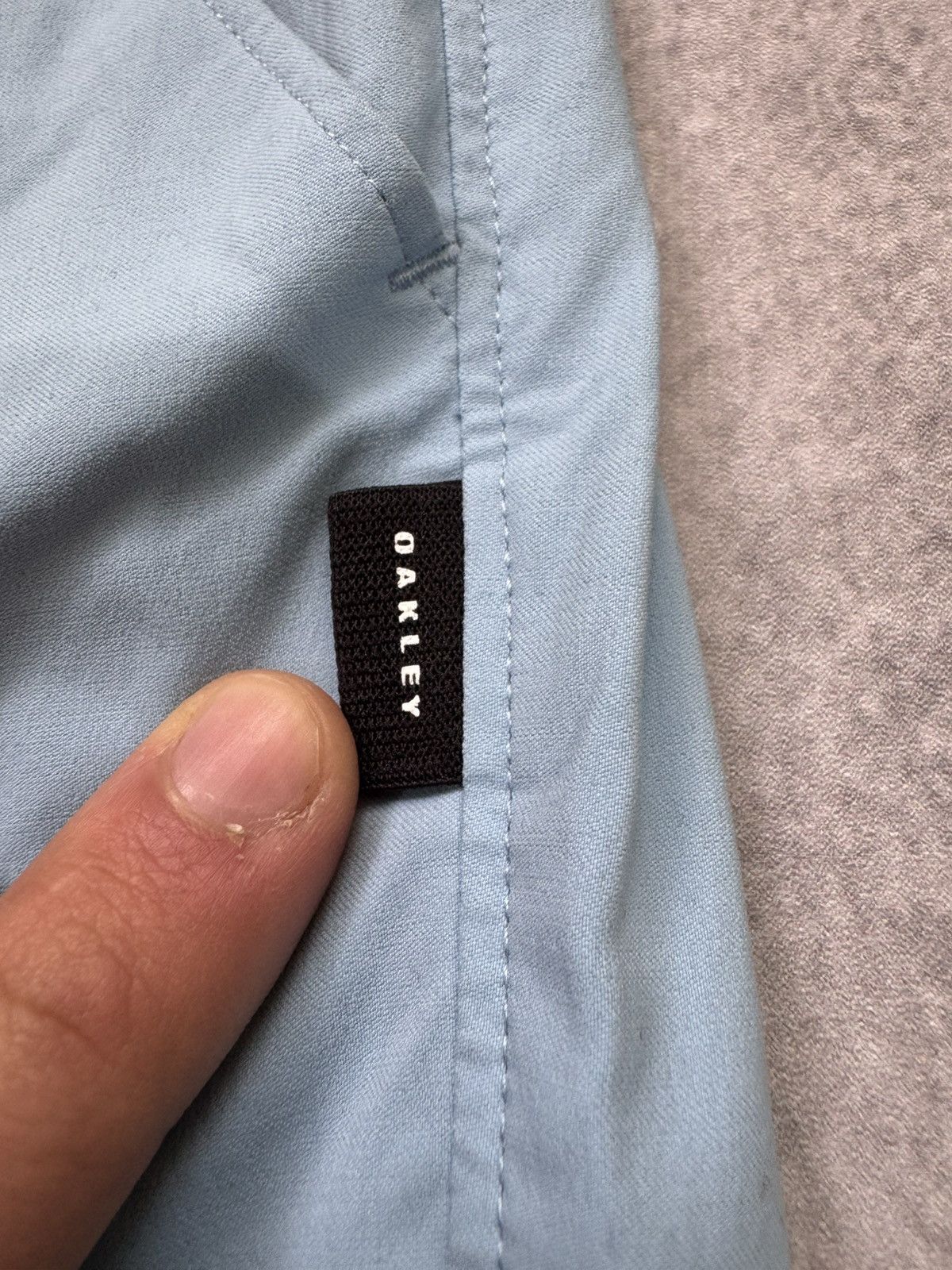 Oakley NEW Y2K Oakley Track Pants light blue Size US 34 / EU 50 - 4 Thumbnail
