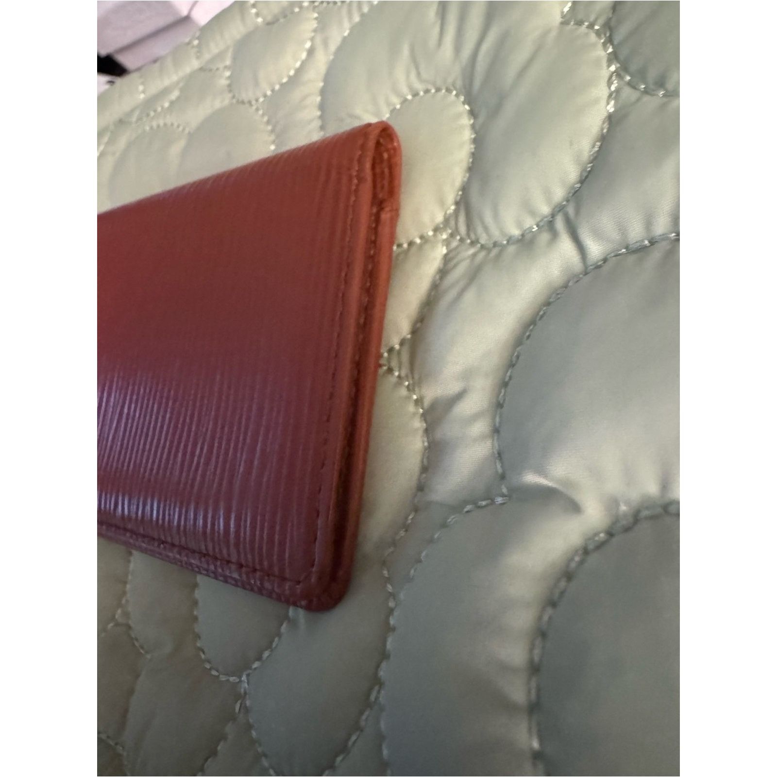 Louis Vuitton Louis Vuitton Epi Leather Pocket Card Holder Camel Brown Size ONE SIZE - 7 Thumbnail