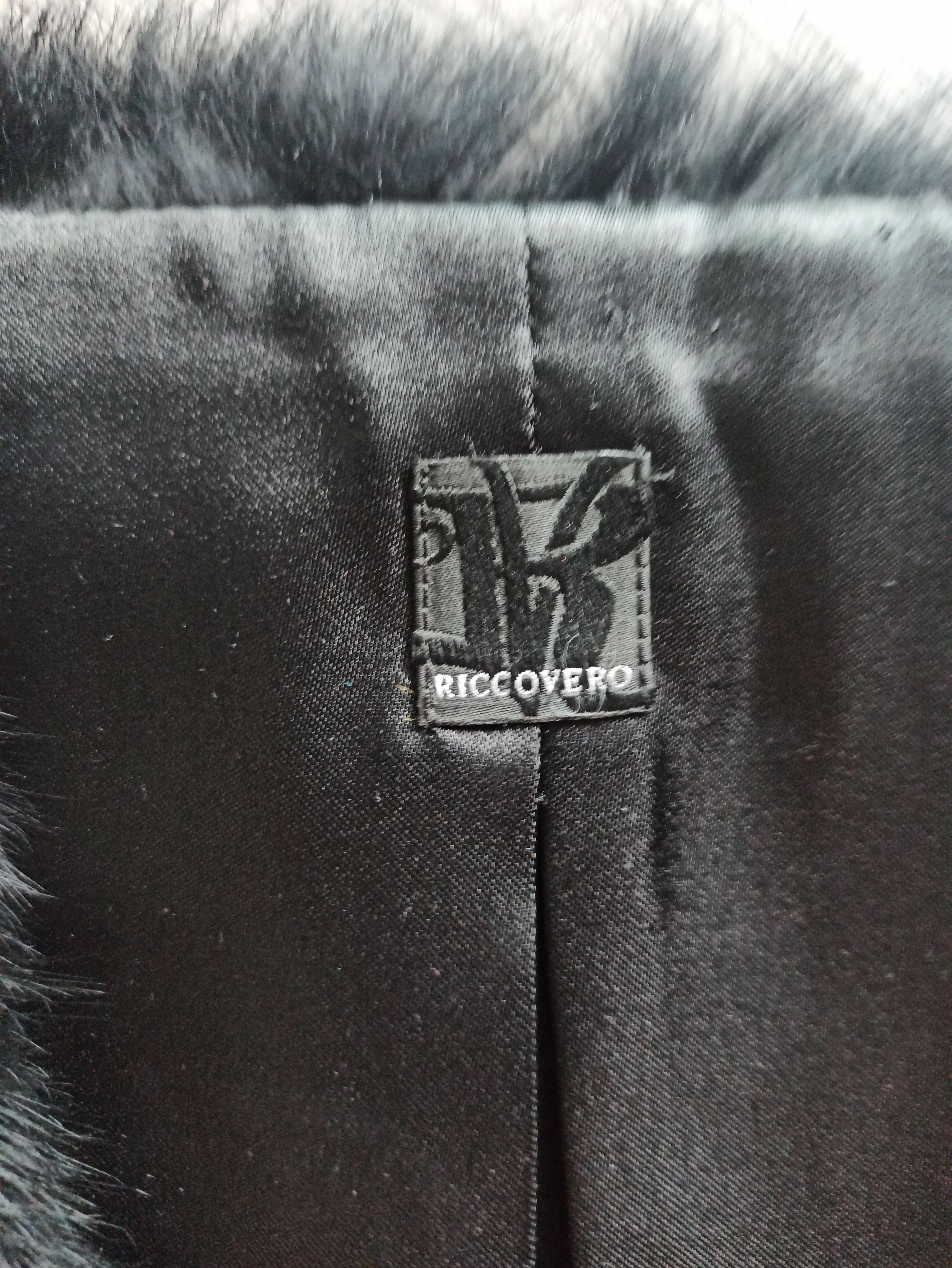 Other Black Real rabbit fur size 36 Ricco vero Size S / US 4 / IT 40 - 2 Thumbnail
