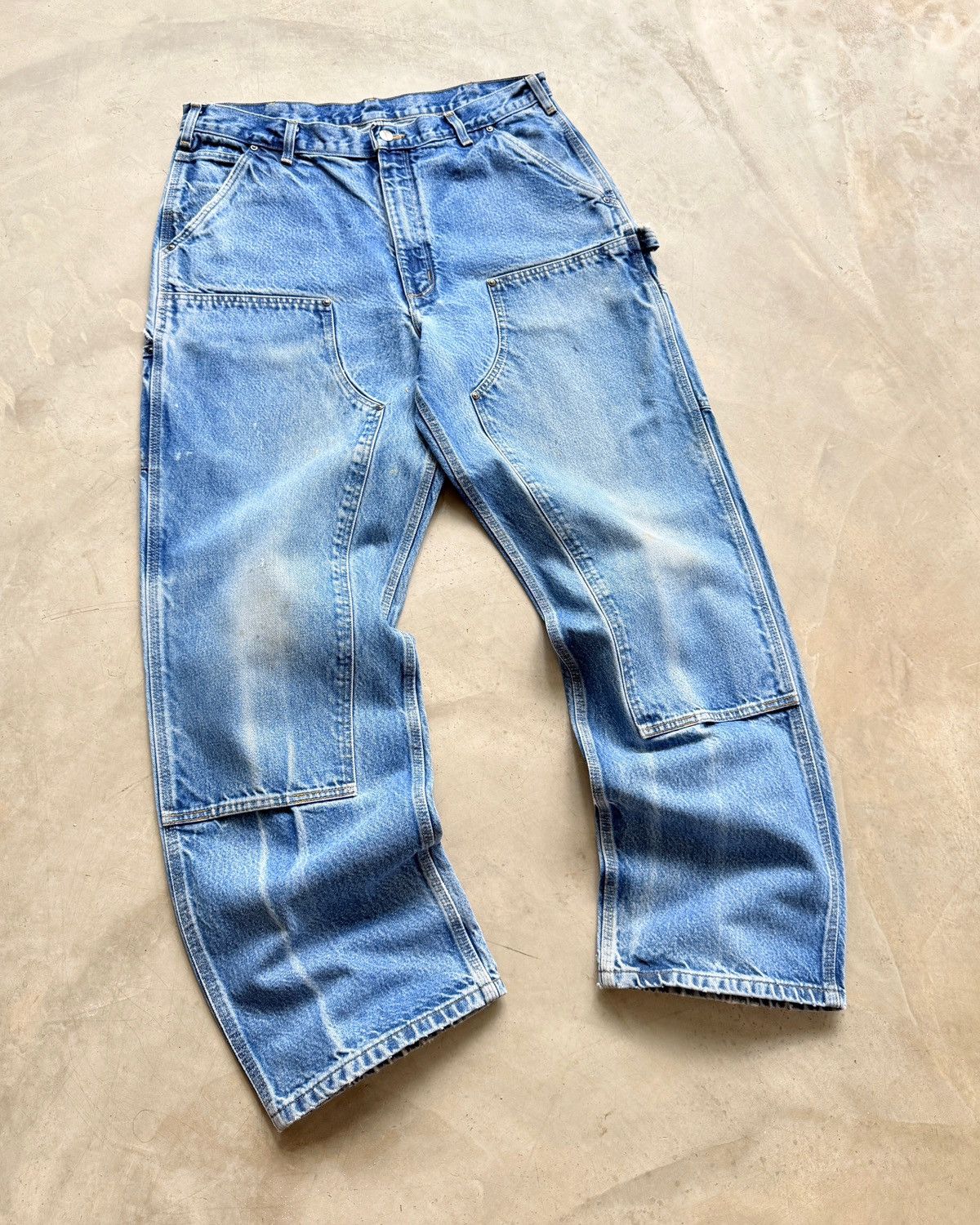 Carhartt Carhartt Denim Doubleknee B73 DST ⭐️ Size US 36 / EU 52 - 2 Thumbnail