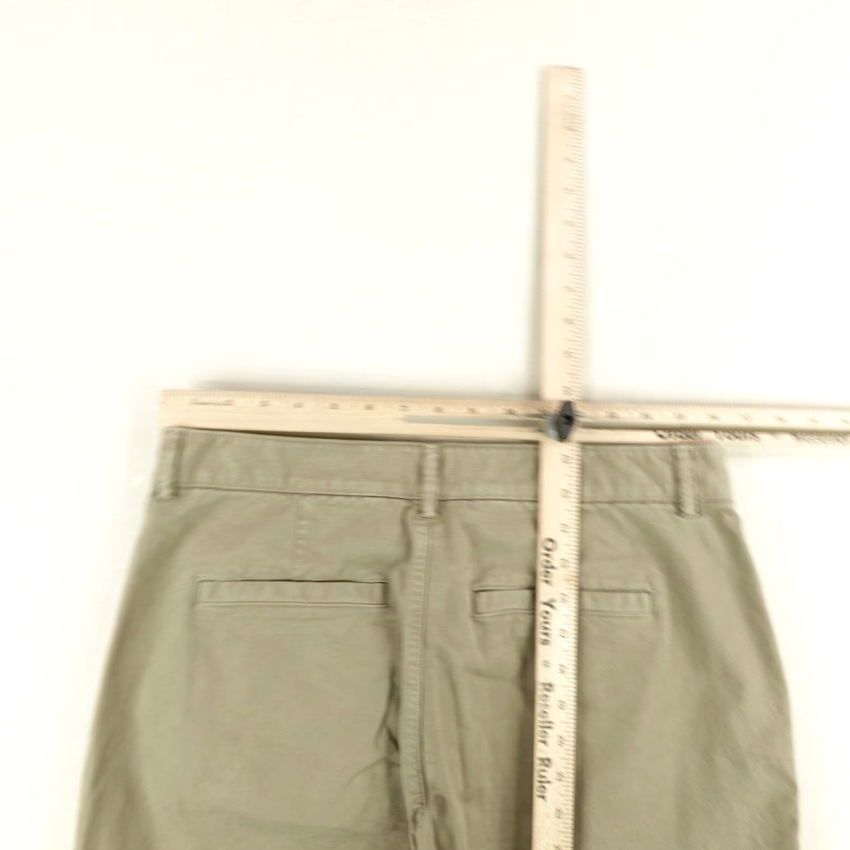 Flint And Tinder Flint And Tinder Shorts Mens 33 Khaki Beige Canvas Chino Flex Work Pockets Stretch Inseam 9in Casual Size US 36 / EU 52 - 4 Thumbnail
