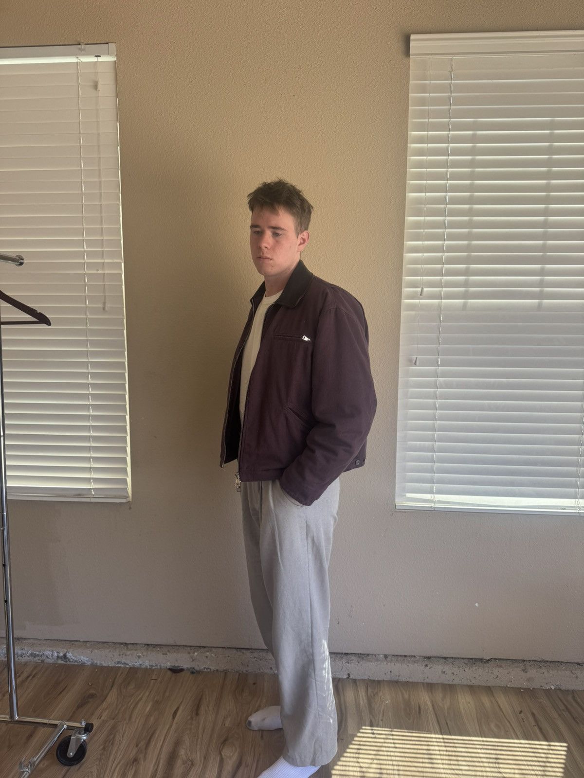 Ronning Ronning Work Jacket, Wine (Size XL) Size US XL / EU 56 / 4 - 2 Thumbnail
