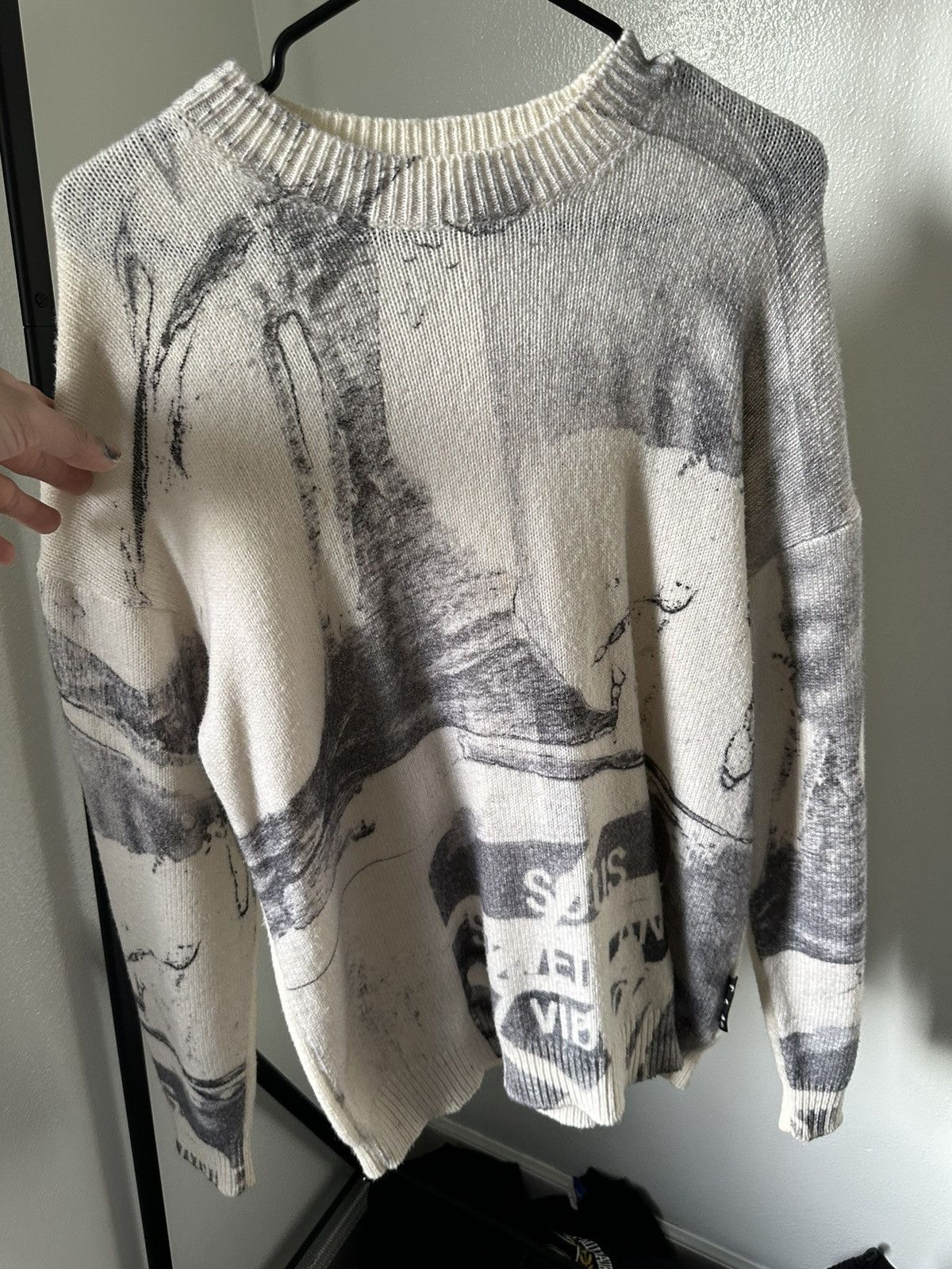Off-White Off White Main Label Knitwear Sweater Tag S | Grailed