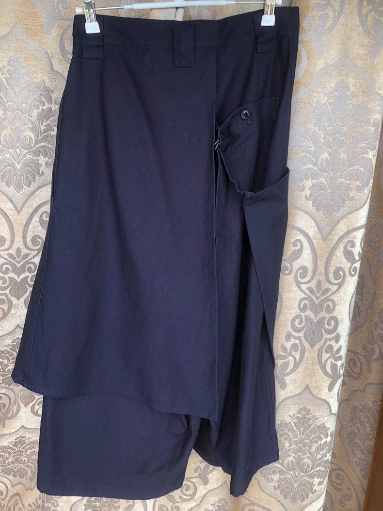 Yohji Yamamoto Yohji Yamamoto size 1 Irregular culottes pants Size 24" / US 00 / IT 34 - 2 Thumbnail