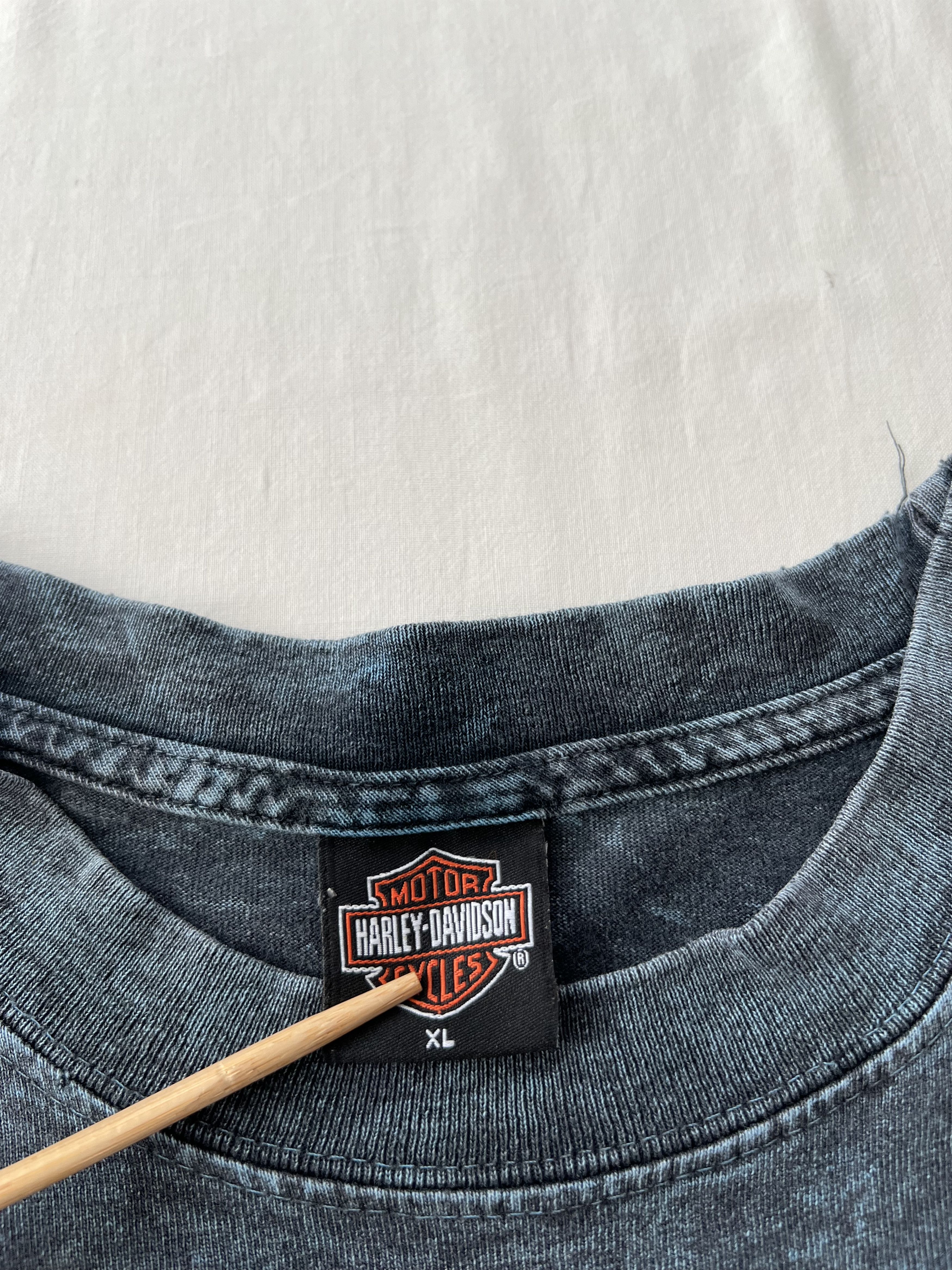Harley Davidson Vintage 2004 Harley Davidson Skull Florida USA Tie Dye Size US XL / EU 56 / 4 - 16 Thumbnail