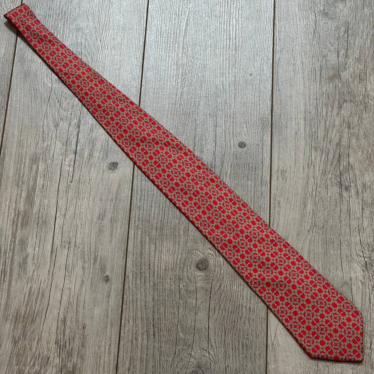 Hermes HERMES Silk Tie Size ONE SIZE - 3 Thumbnail
