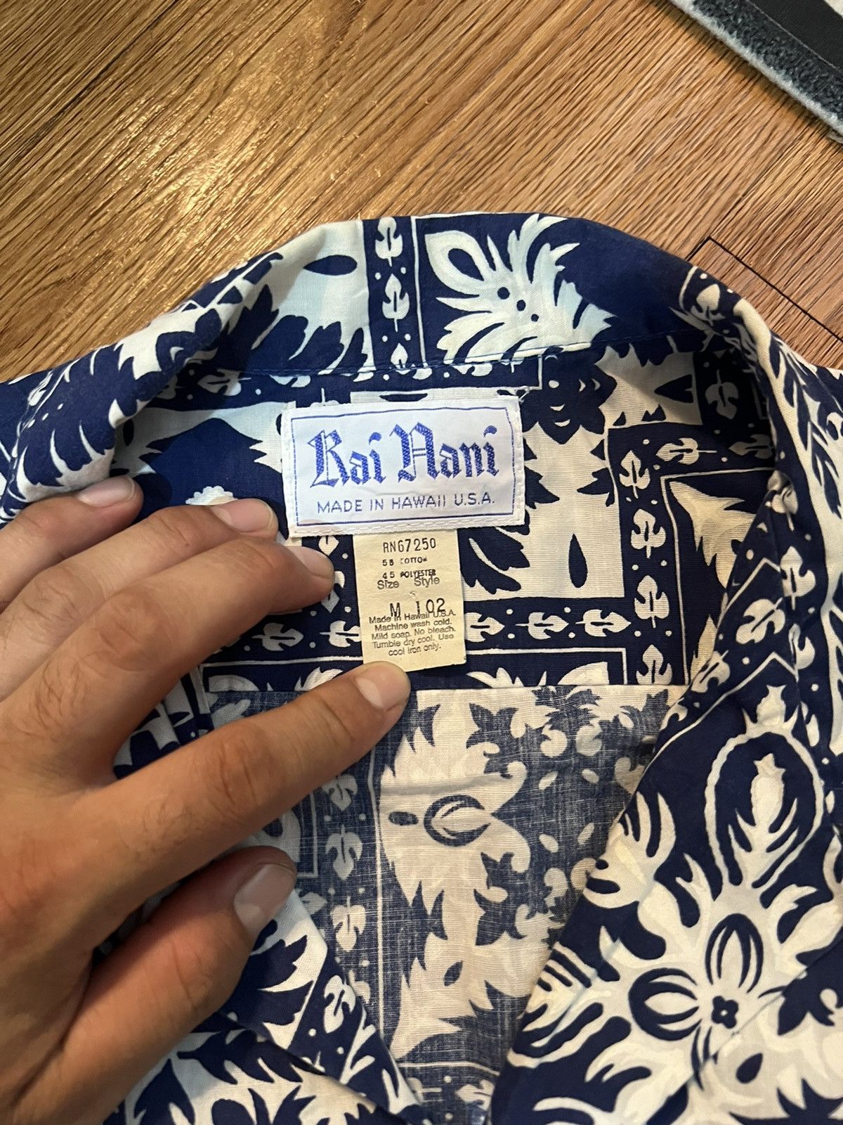 Vintage Vtg Hawaii rai hani Size US M / EU 48-50 / 2 - 5 Thumbnail