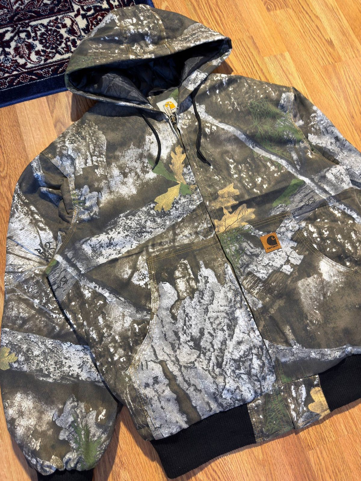Carhartt Carhartt Realtree Camo Active Jacket Made In USA Size XL Size US XL / EU 56 / 4 - 3 Thumbnail