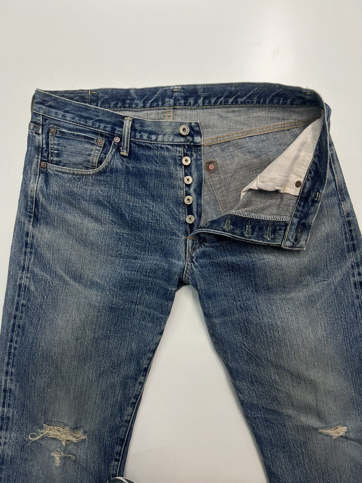 Burgus Plus BURGUS PLUS SELVEDGE DENIM SIZE 34 Size US 34 / EU 50 - 9 Thumbnail