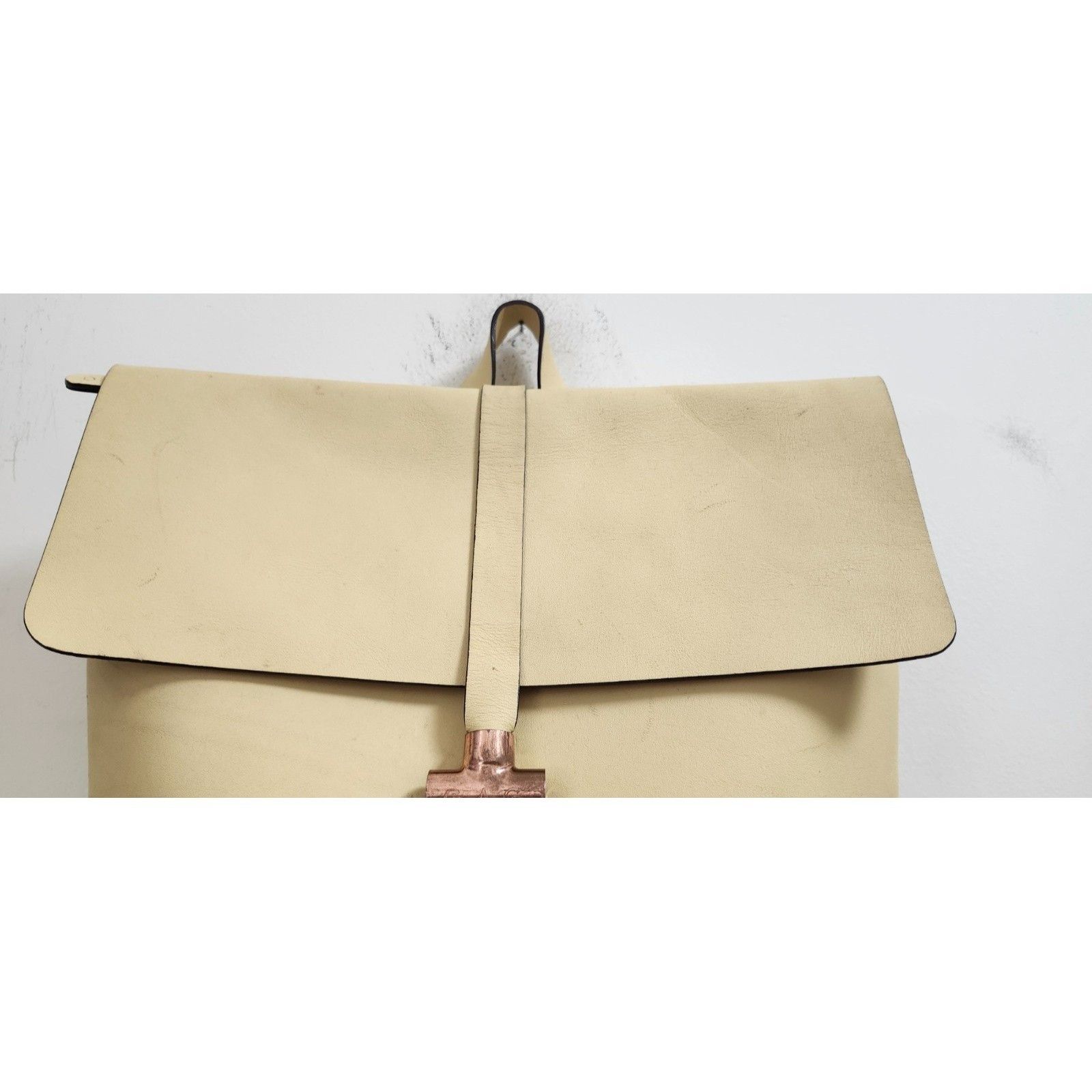 Other GAG BACKPACK PERA Leather Creamy lemon hue Size ONE SIZE - 4 Thumbnail