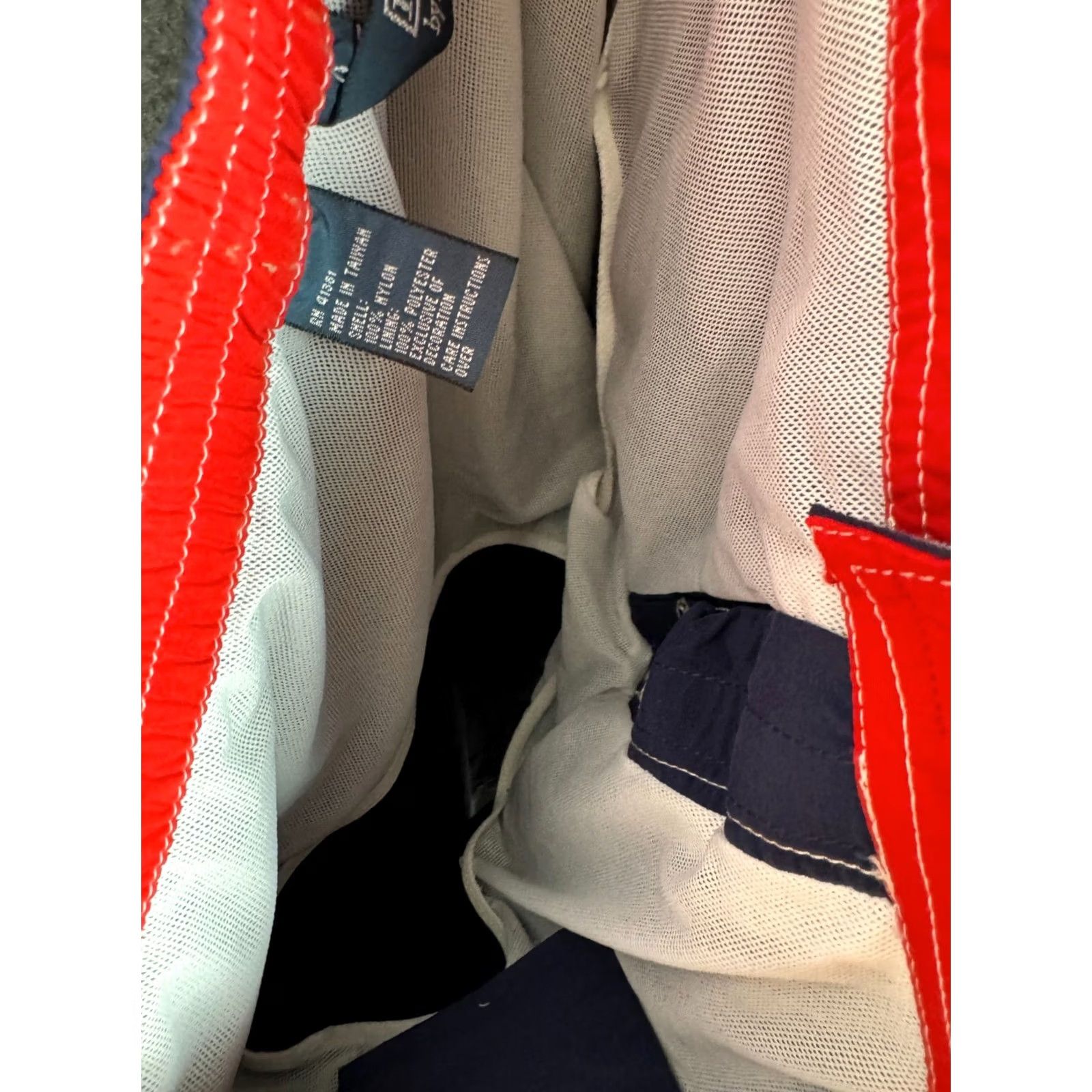 Polo Ralph Lauren VINTAGE Polo Ralph Lauren Board Shorts Mens Medium Blue Swim Trunks Cargo Lined Size US L / EU 52-54 / 3 - 6 Thumbnail