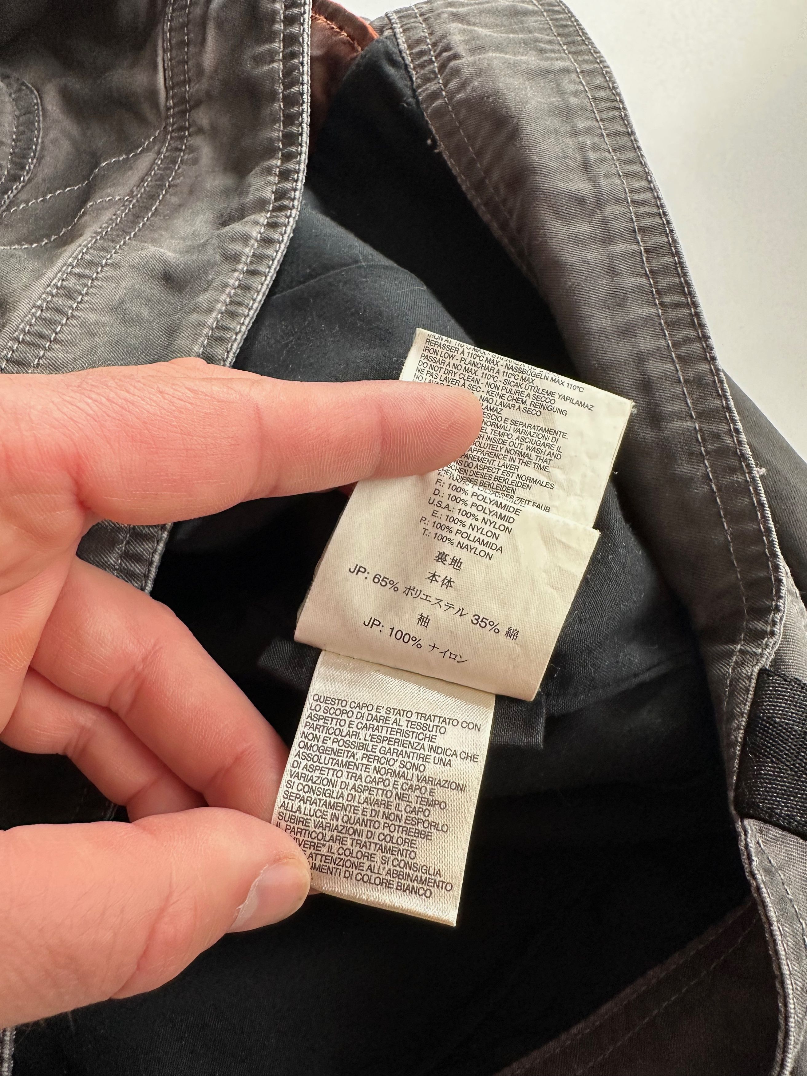 Diesel Diesel Pigment Rider Jacket Biker Garment Dyed S/S 2010 Size US M / EU 48-50 / 2 - 10 Thumbnail