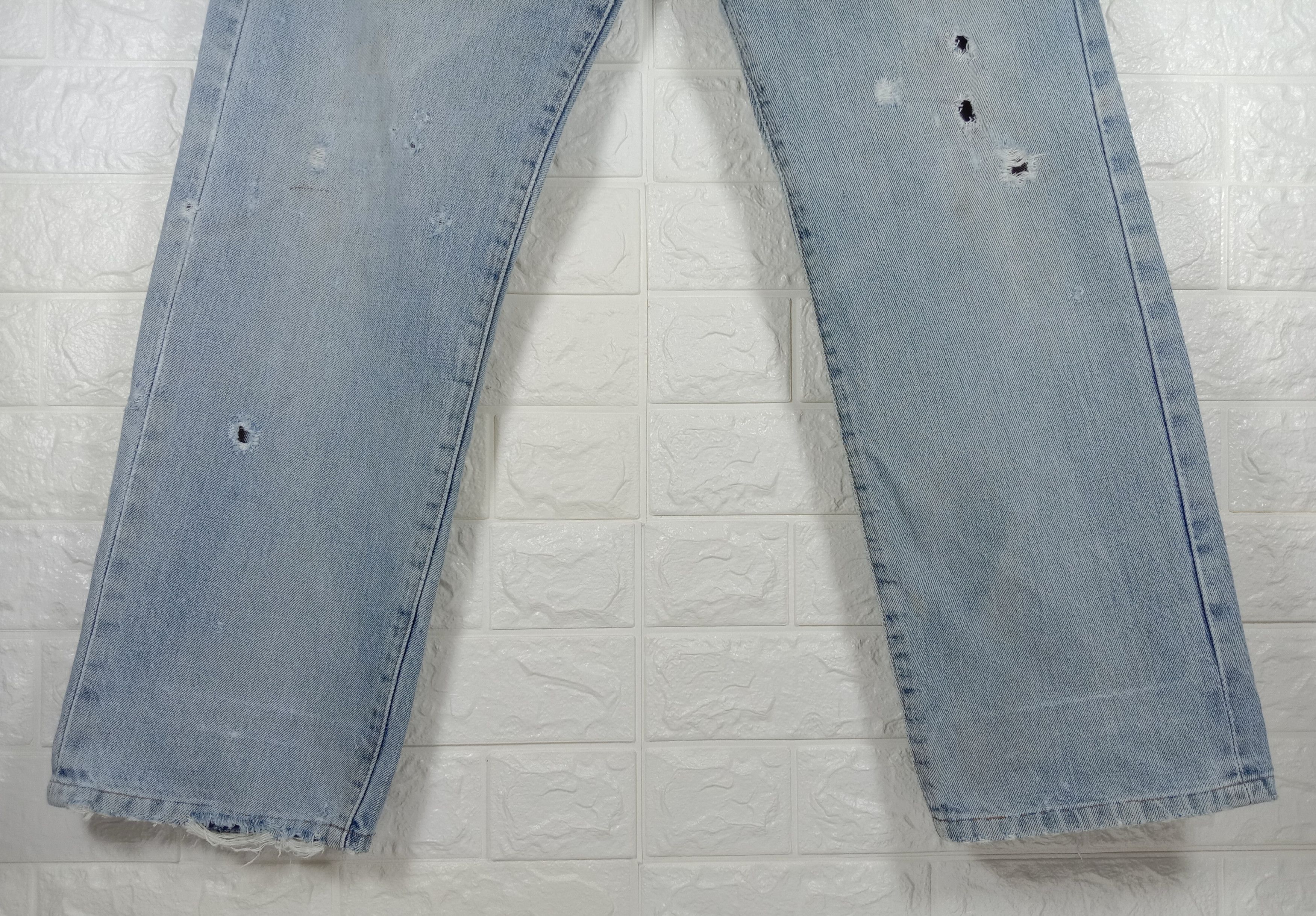 Levi's Vintage Levi's 502xx Jeans Big E Selvedge Talon Denim Size US 31 - 4 Thumbnail