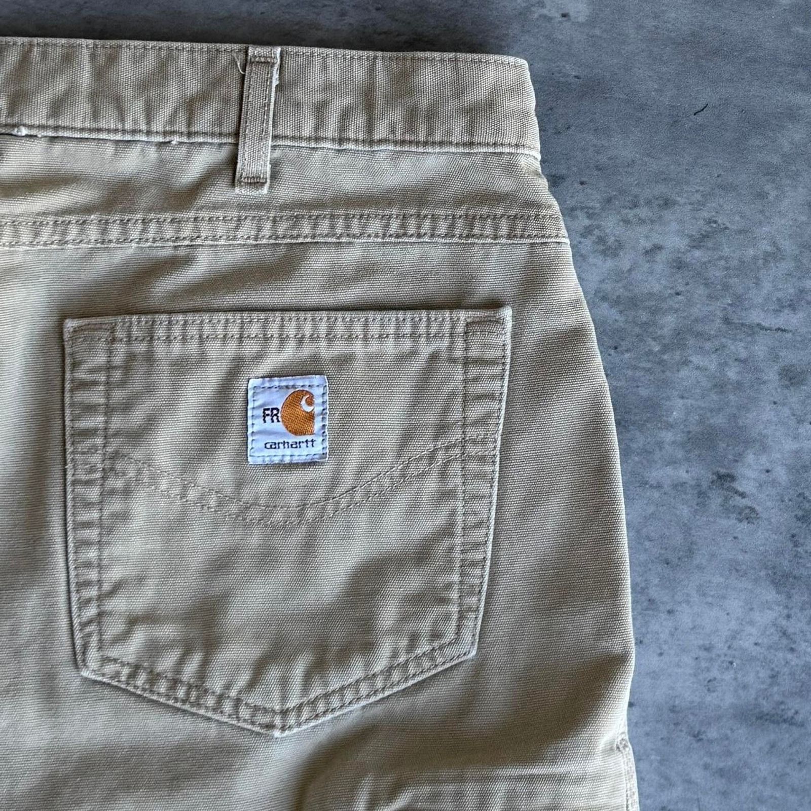 Carhartt × Carhartt Wip × Vintage Crazy Vintage Y2K Carhartt Baggy Carpenter Skater Pants Size US 36 / EU 52 - 3 Thumbnail