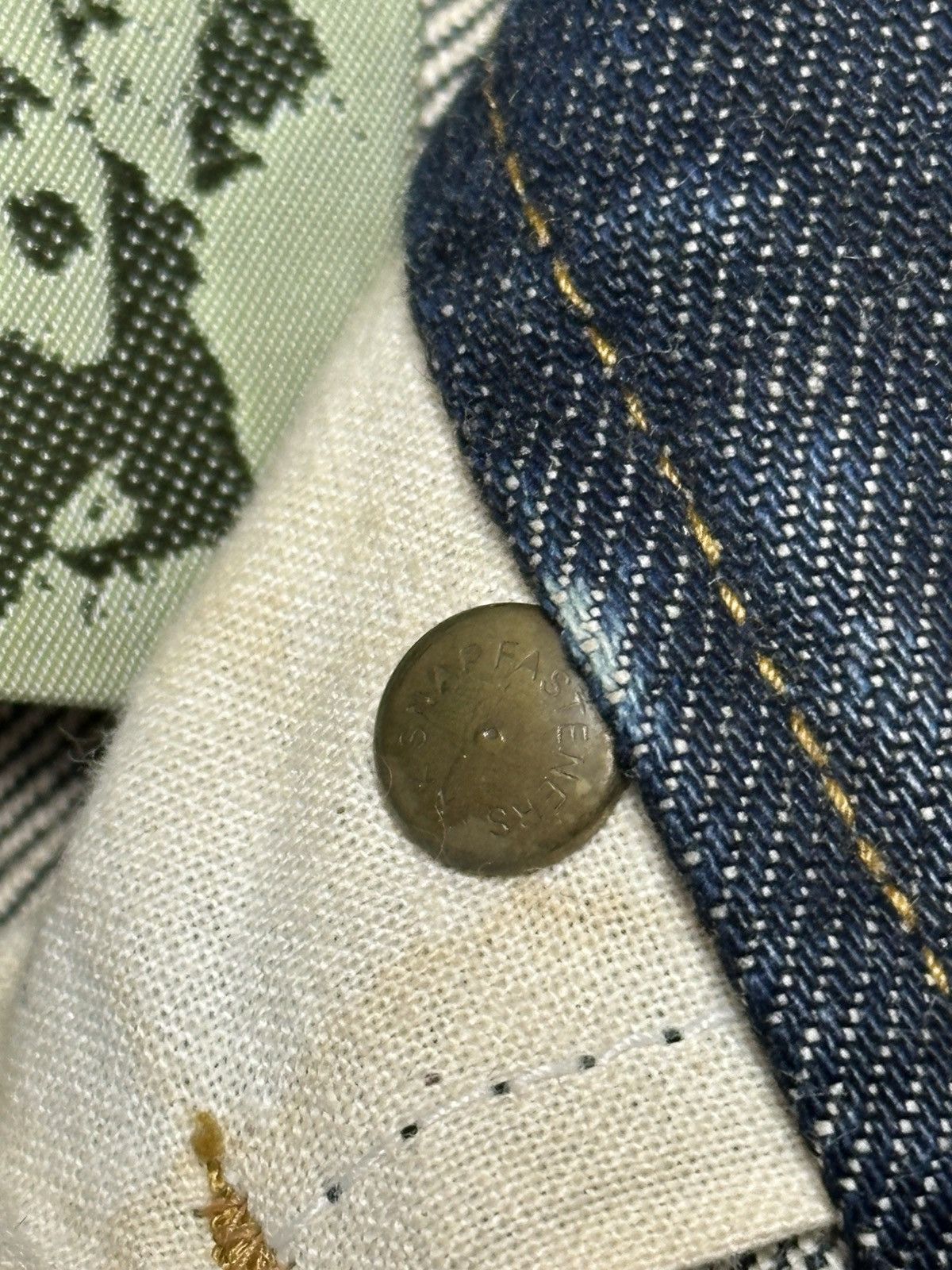 Japanese Brand Natural Born denim pants produced by NBBK Size US 34 / EU 50 - 21 Thumbnail
