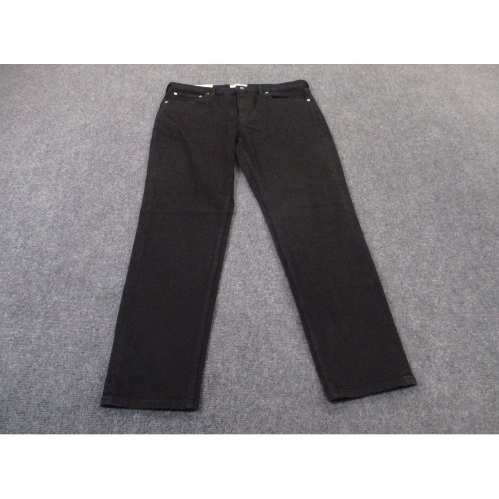 Everlane Everlane Jeans Mens 36 X 32 Black Straight Casual Classic Organic Tapered NEW Size US 36 / EU 52 - 2 Thumbnail