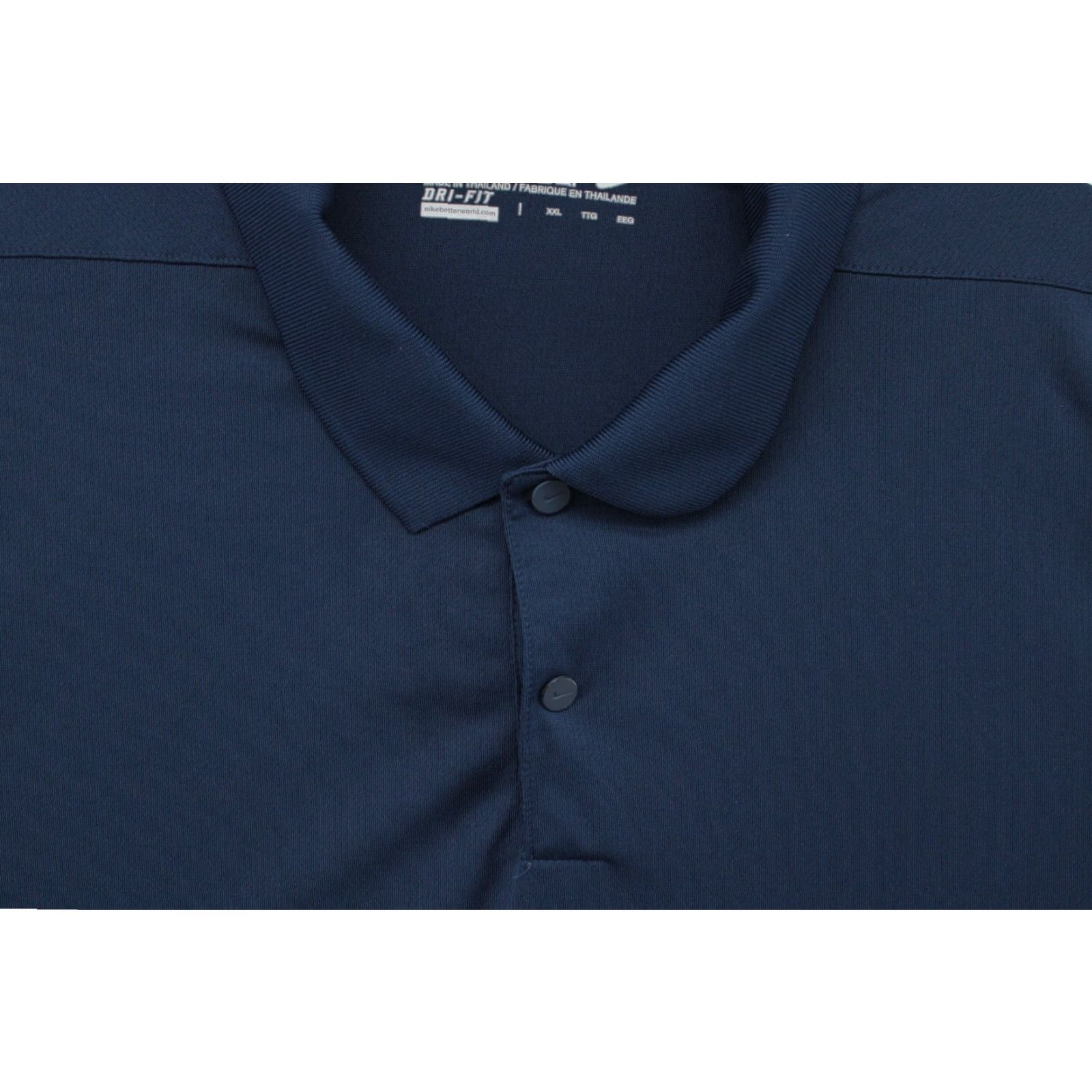 Nike Nike Golf Polo Shirt Men's XXL Navy Blue Dri-Fit Short Sleeve Preppy Commander Size US XXL / EU 58 / 5 - 4 Thumbnail