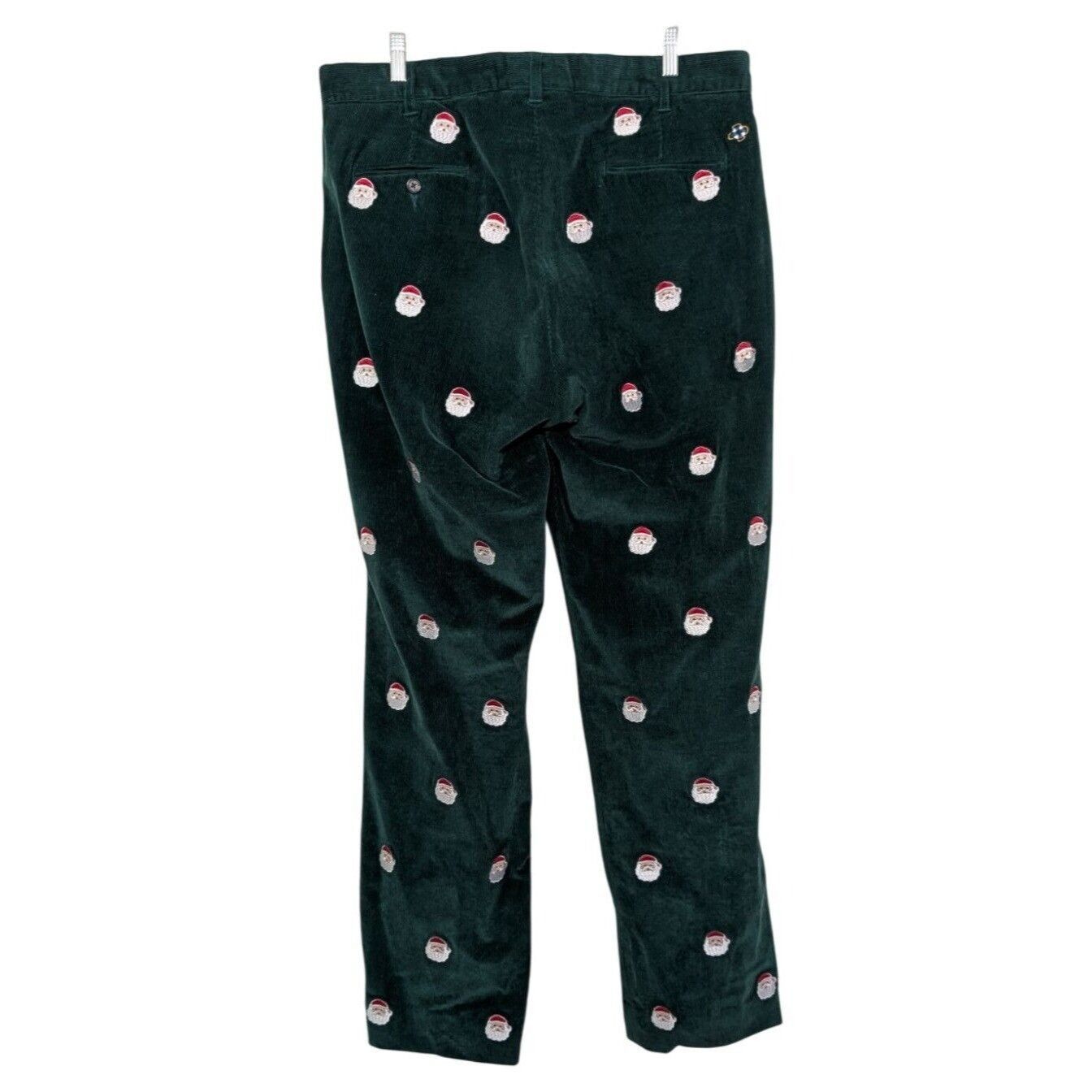 Designer Castaway Nantucket Corduroy Embroidered Santa Pants Mens 36 Size US 36 / EU 52 - 6 Thumbnail