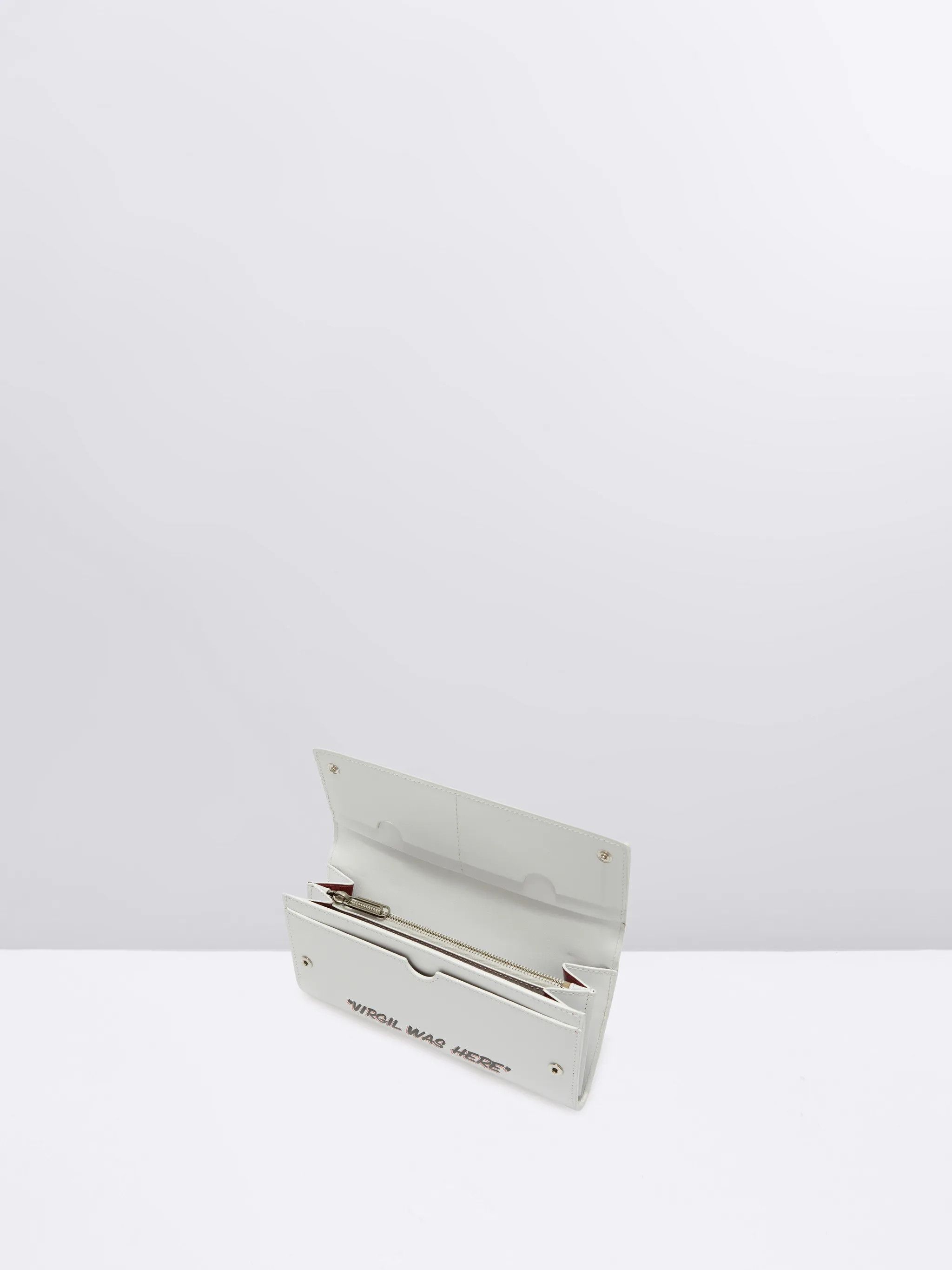 Off-White o1gr1nt0425 Size: OS / Jitney Wallet On Chain Quote in White Size ONE SIZE - 3 Thumbnail