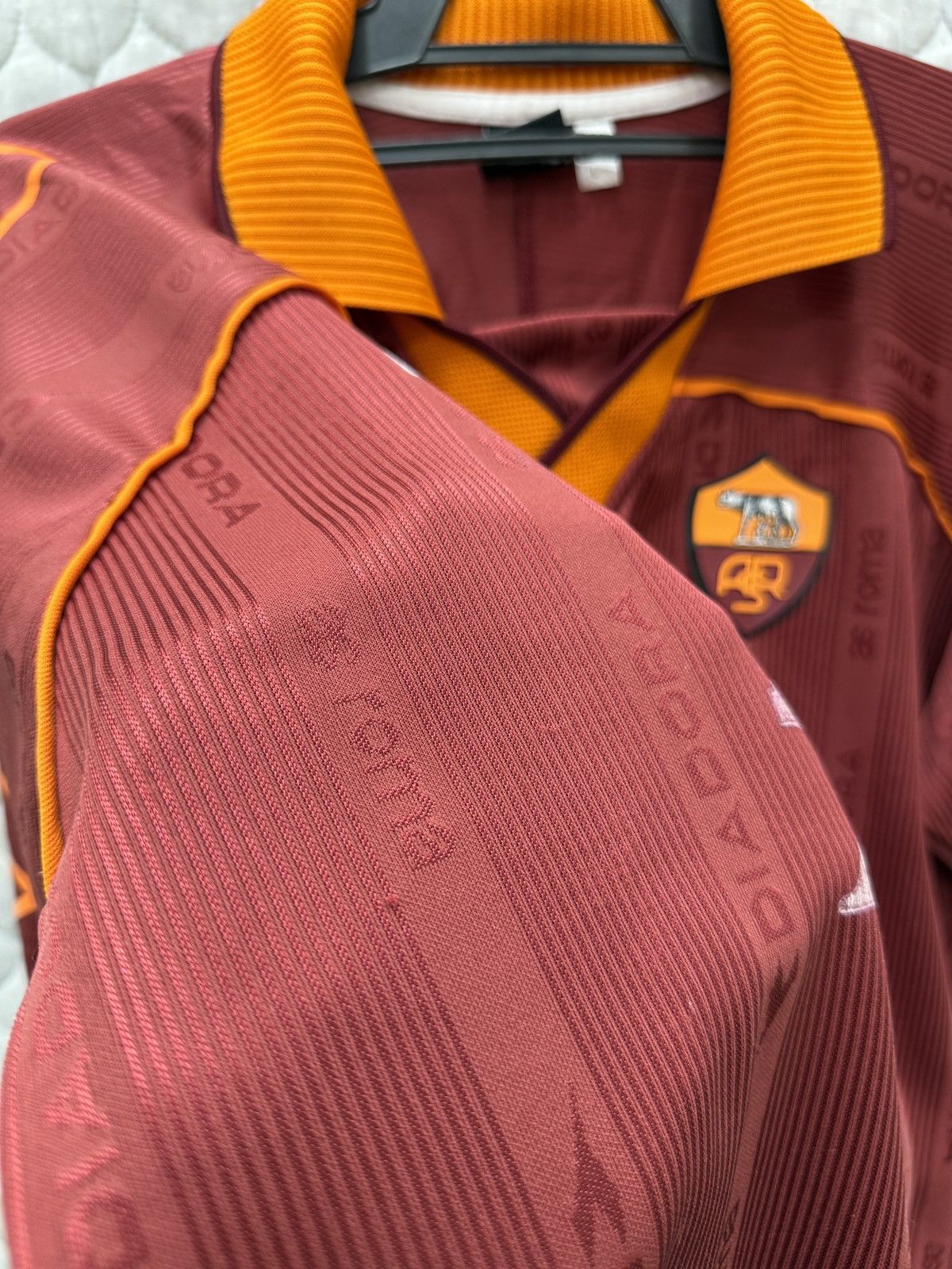 Diadora 🔥🔥🔥ARCHIVE VINTAGE AS ROMA DIADORA NAKATA JERSEY Size US L / EU 52-54 / 3 - 16 Thumbnail