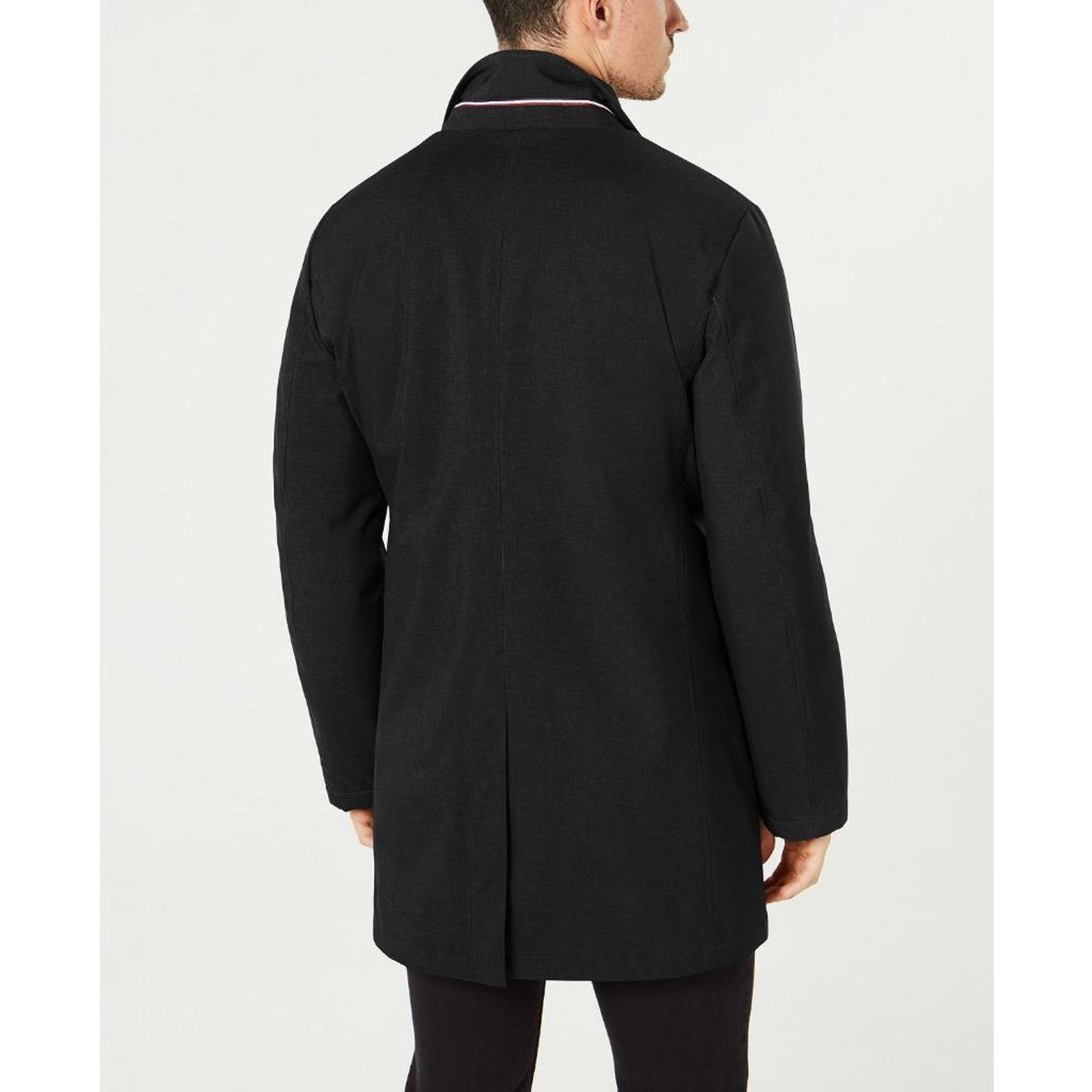 Tommy Hilfiger Tommy Hilfiger Black Pockets Modern Fit Robert Raincoat 40R Size US M / EU 48-50 / 2 - 3 Thumbnail