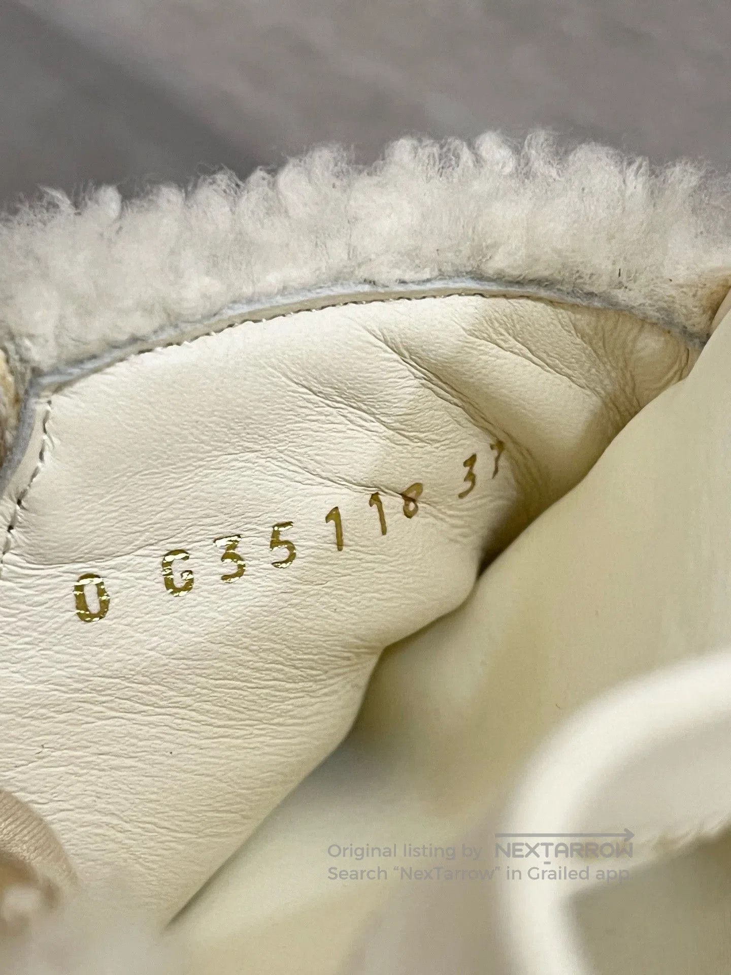 Chanel Chanel White Lamb Wool Thick Platform Short Boots. Size US 6 / IT 36 - 6 Thumbnail