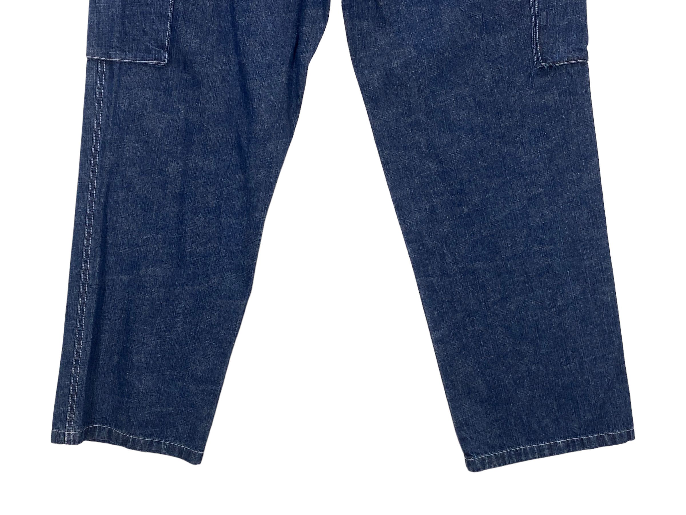 Japanese Brand La Soul Baggy Jeans Carpenter Hip Hop Jeans Size US 34 / EU 50 - 8 Thumbnail