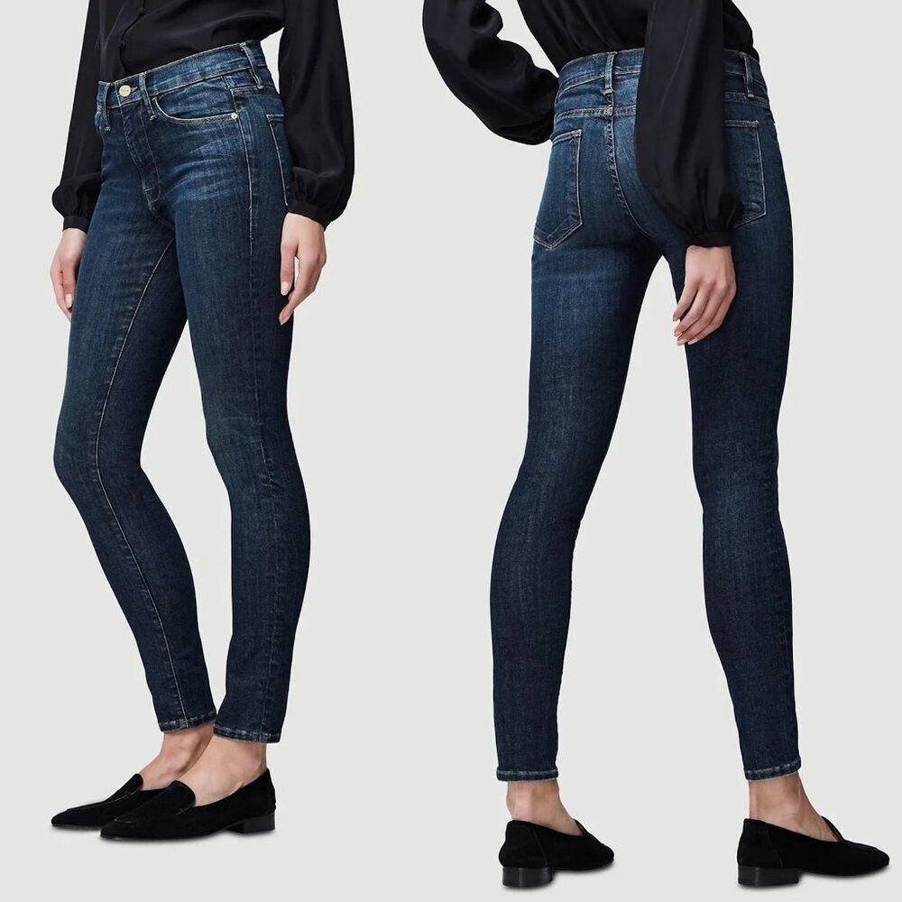 Frame FRAME Le High Skinny in Harvard Jeans Size 24 Size 24" / US 00 / IT 34 - 1 Thumbnail
